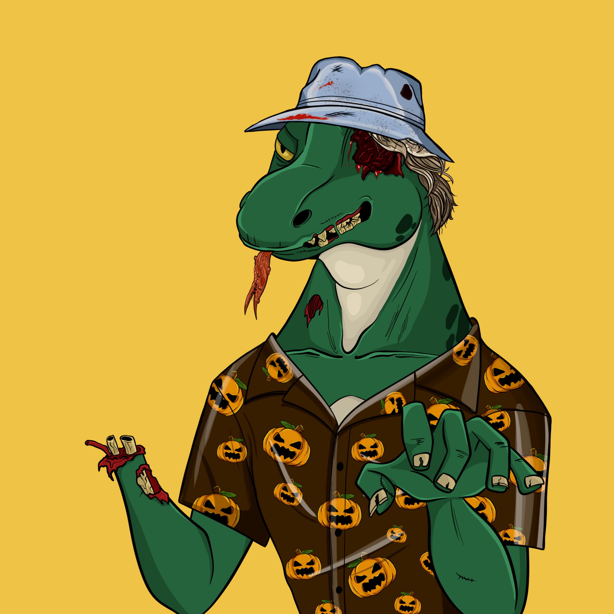 MvZ Zombie #1164 NFT on Algorand