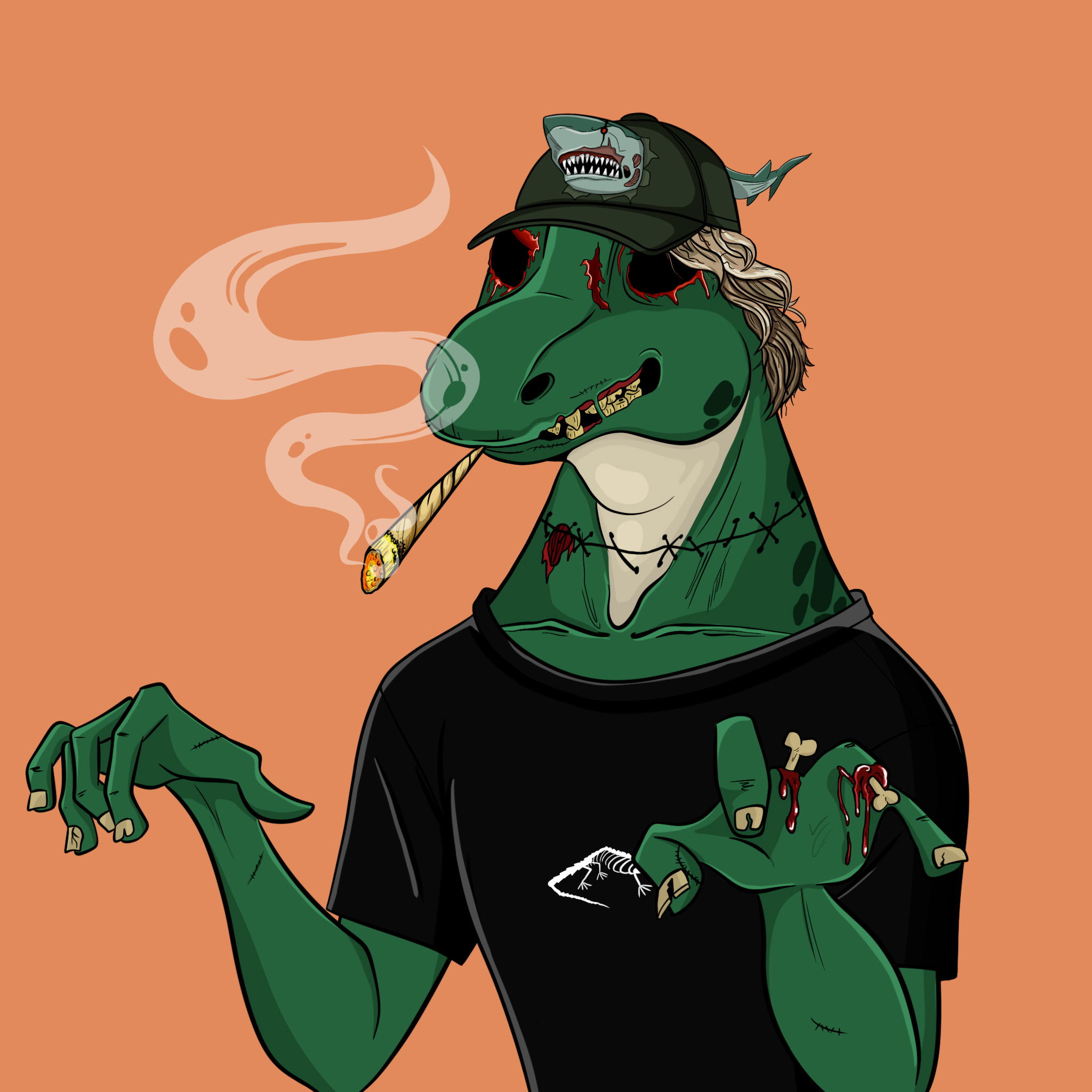 MvZ Zombie #1880 NFT on Algorand