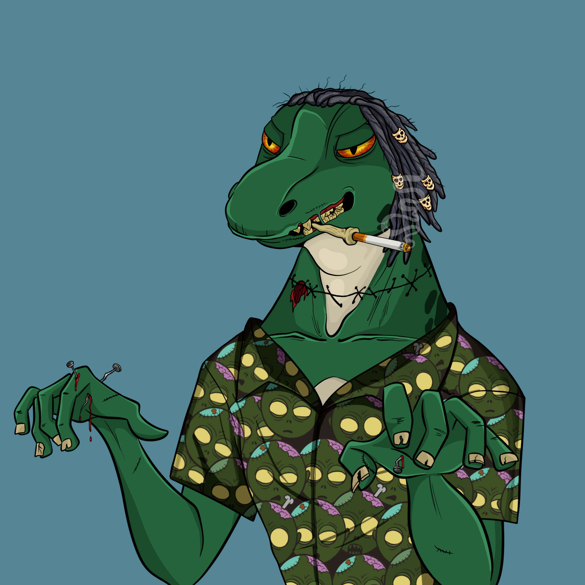 MvZ Zombie #2426 NFT on Algorand