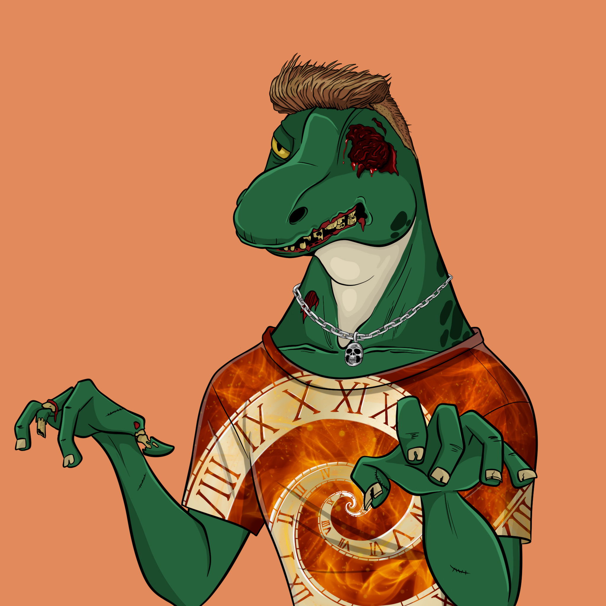 MvZ Zombie #1646 NFT on Algorand