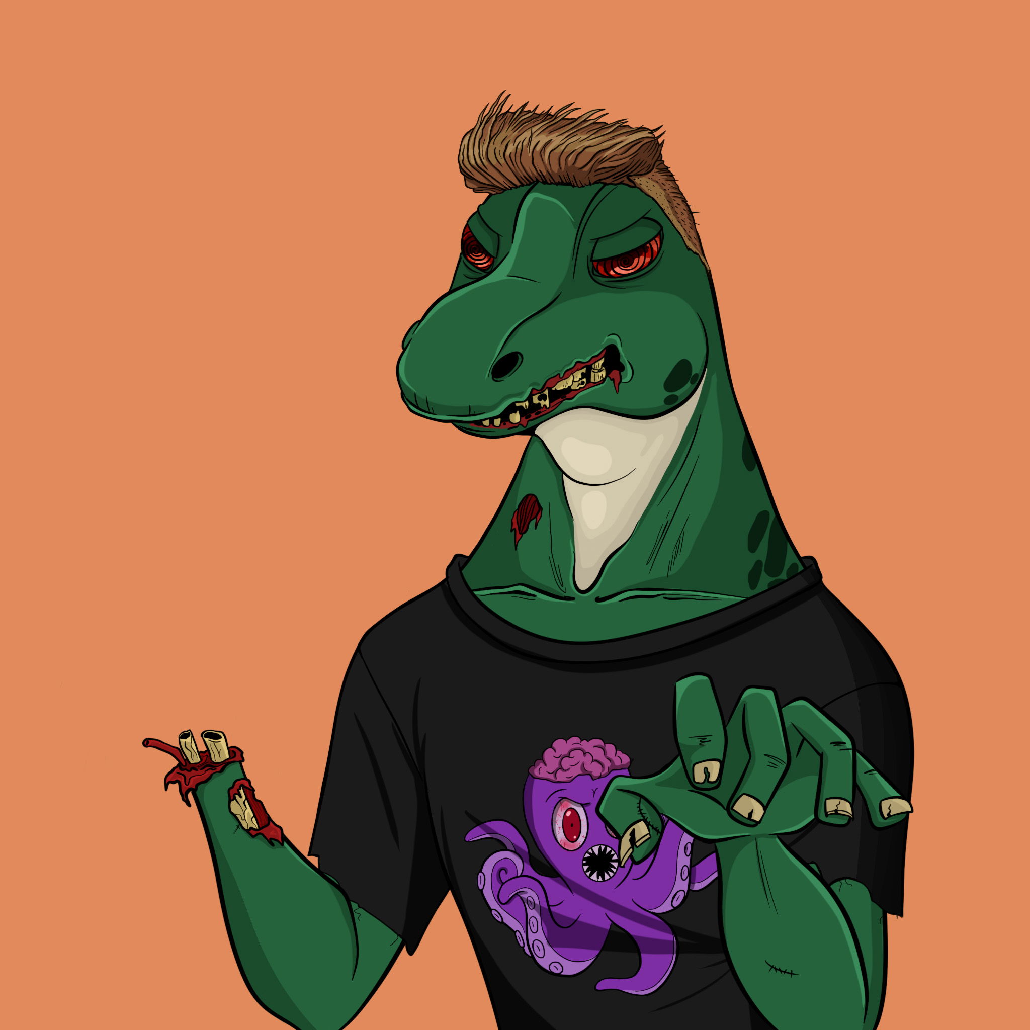 MvZ Zombie #2175 NFT on Algorand