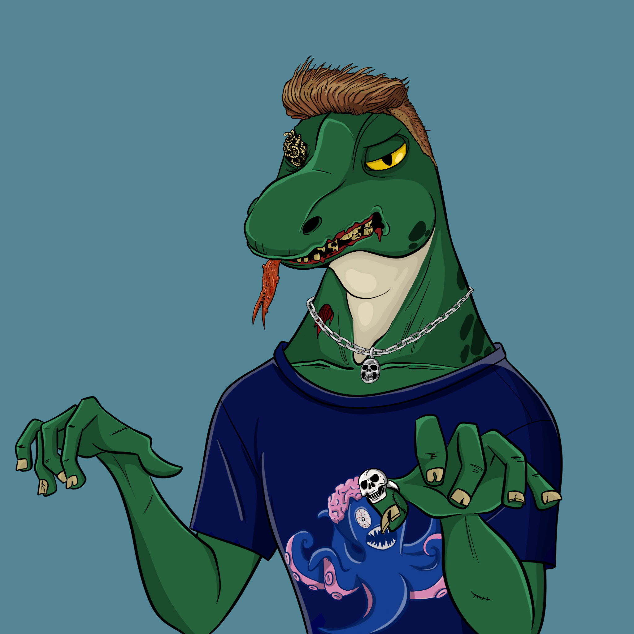 MvZ Zombie #1341 NFT on Algorand