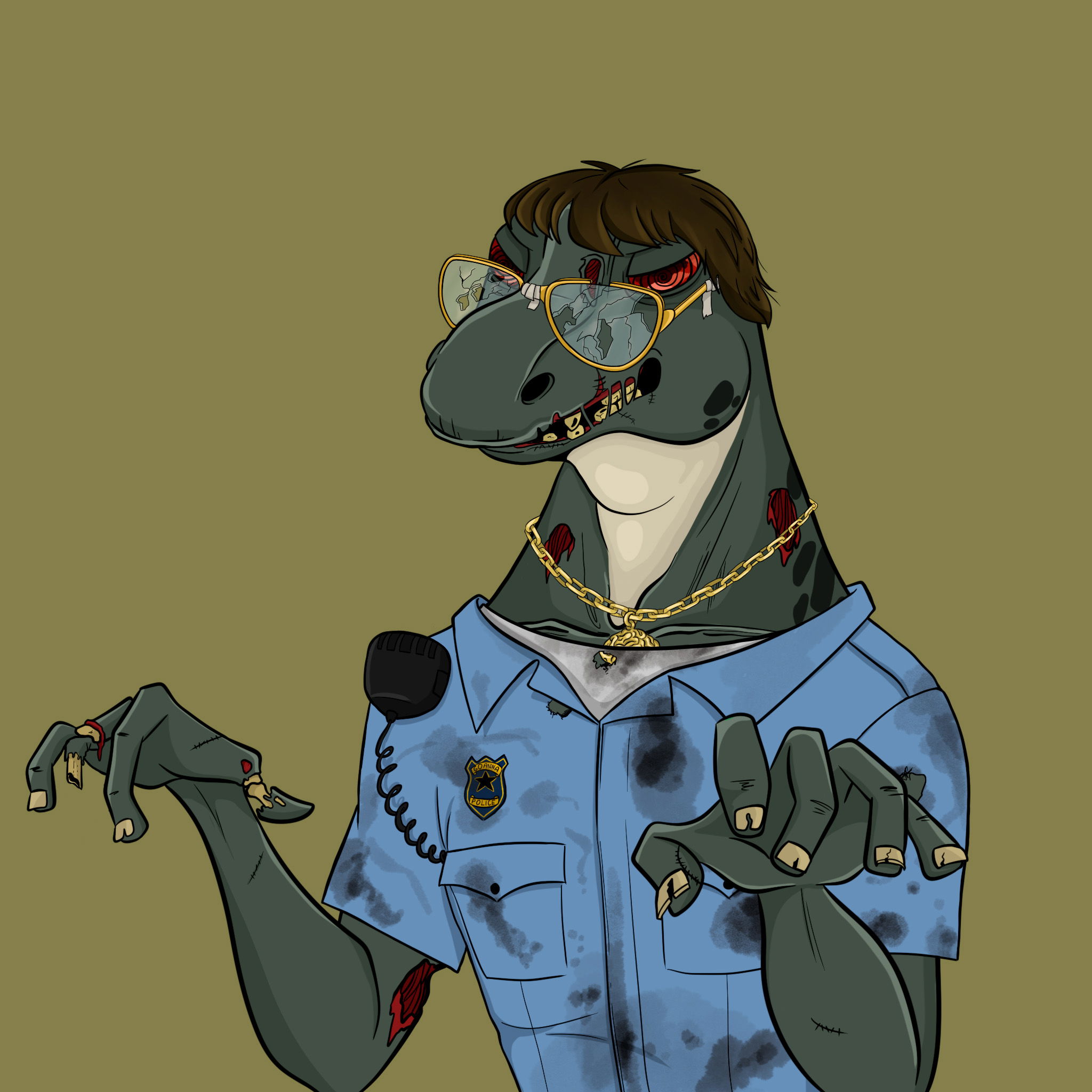 MvZ Zombie #2610 NFT on Algorand