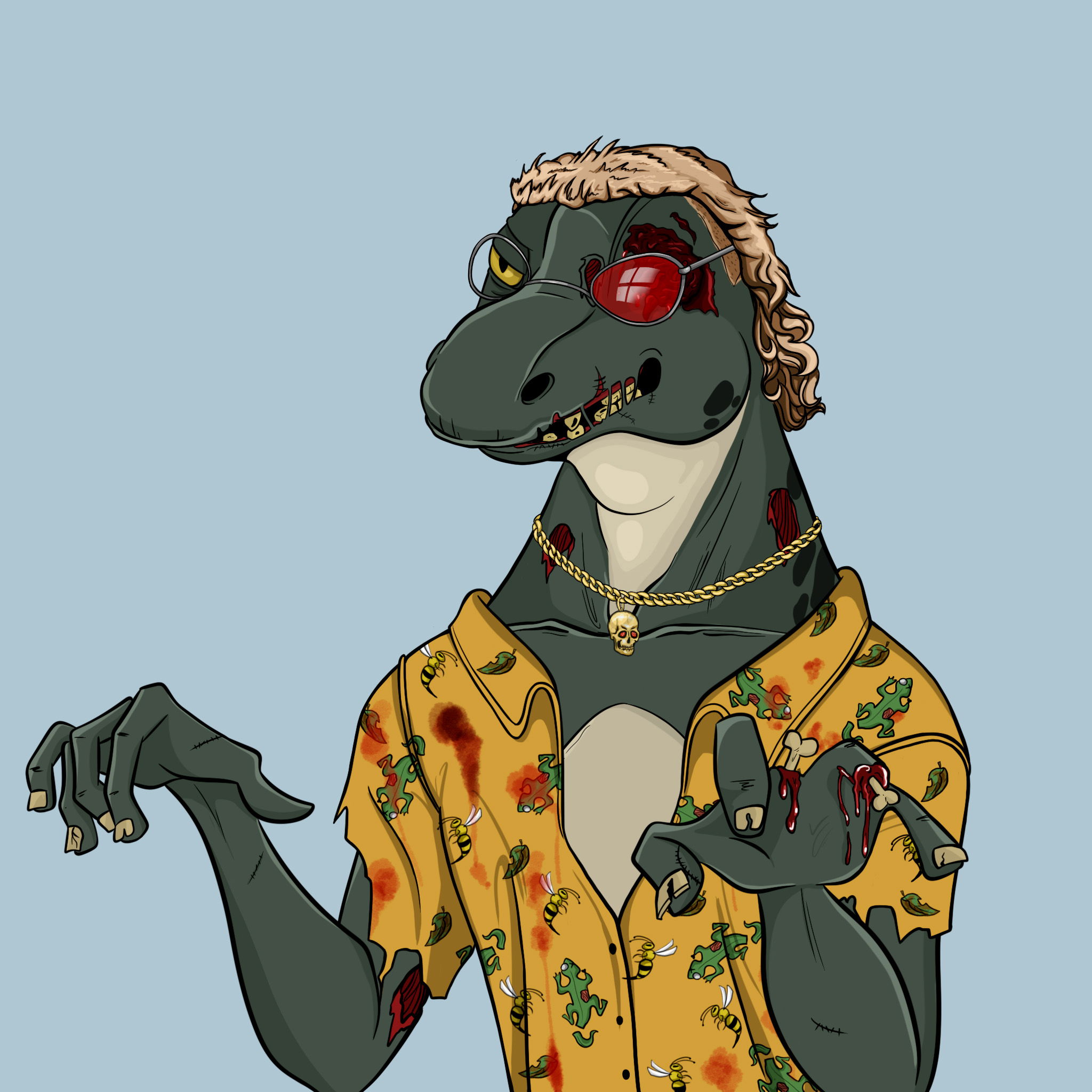 MvZ Zombie #1543 NFT on Algorand