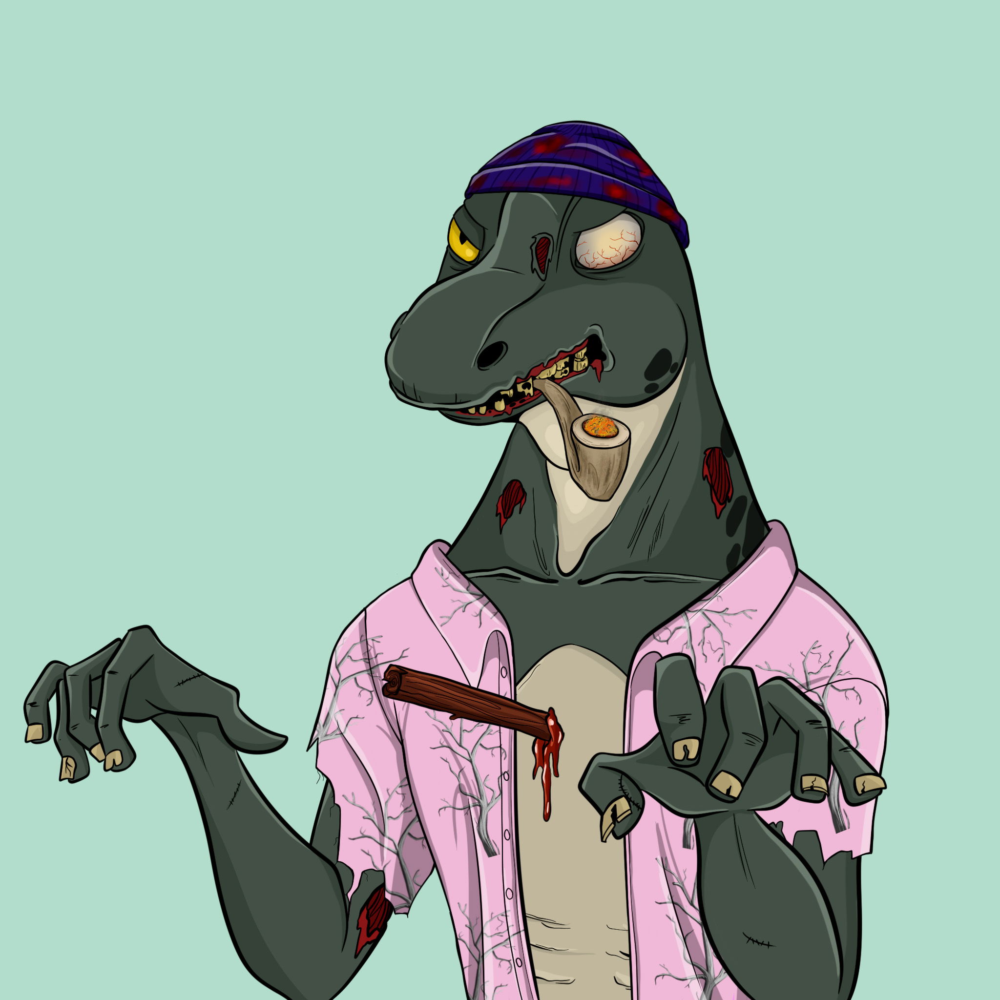 MvZ Zombie #1590 NFT on Algorand