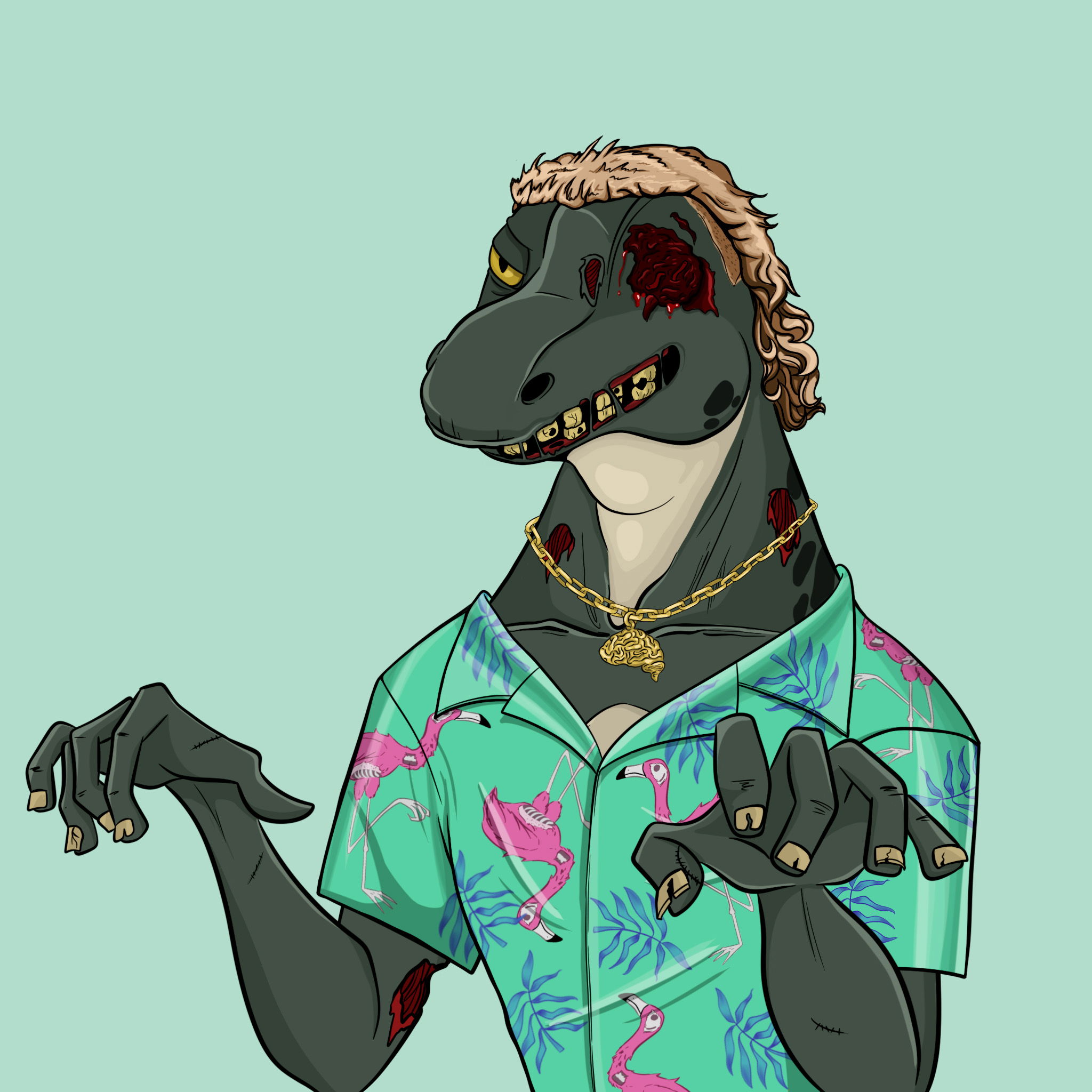 MvZ Zombie #1286 NFT on Algorand