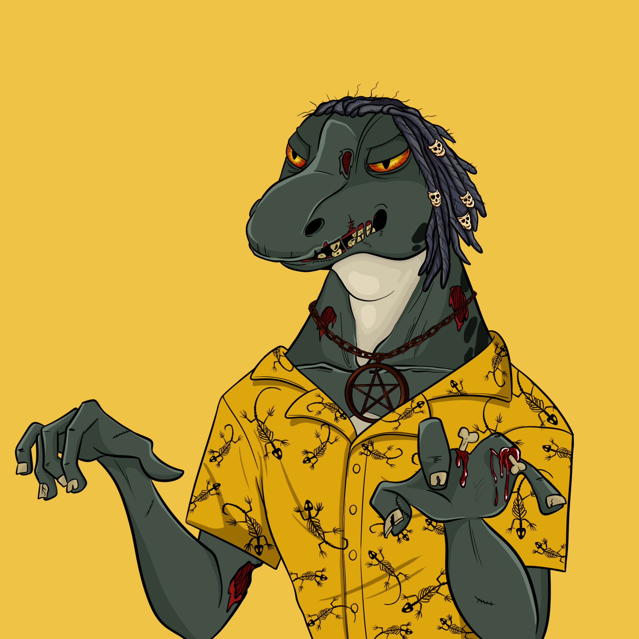 MvZ Zombie #1820 NFT on Algorand