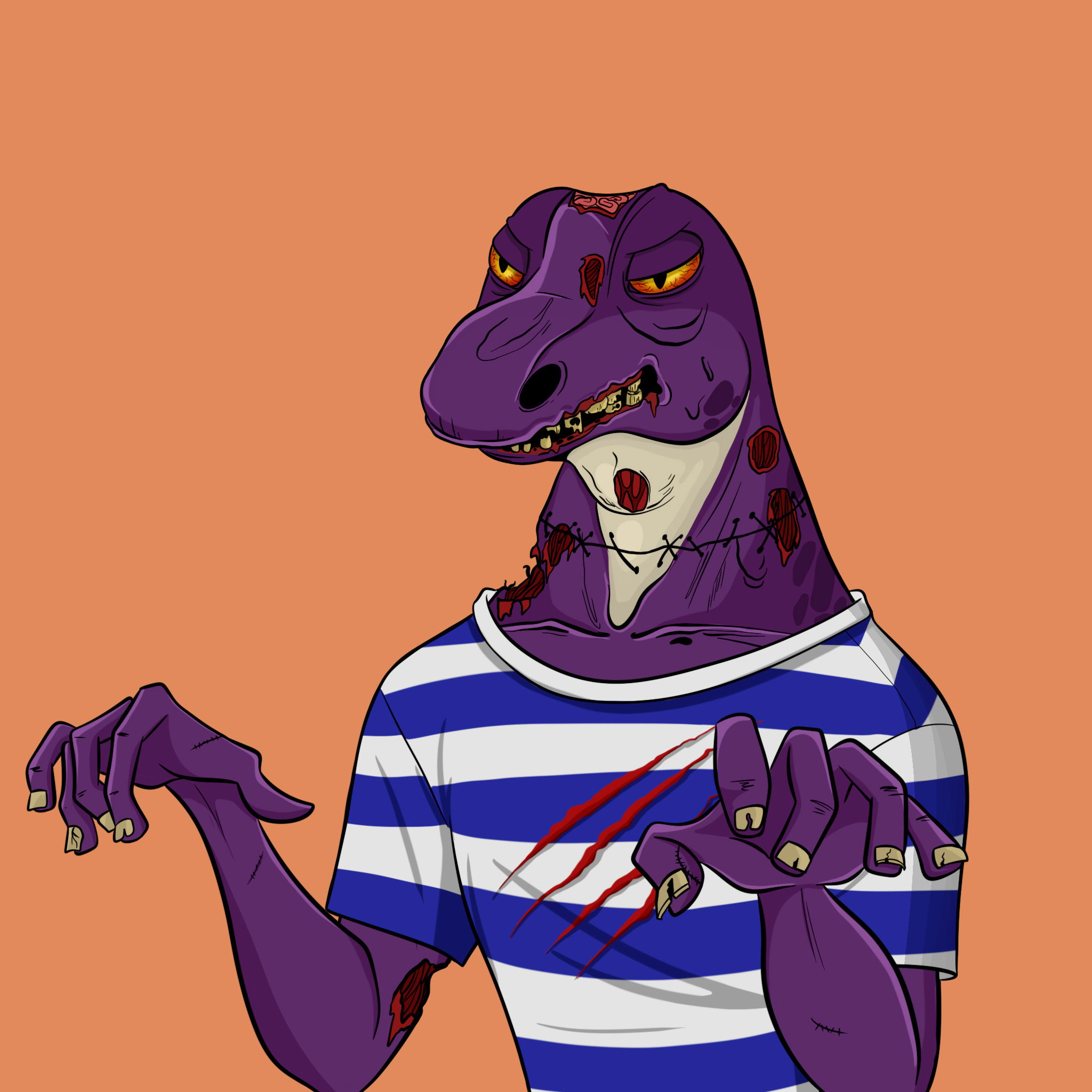 MvZ Zombie #1068 NFT on Algorand