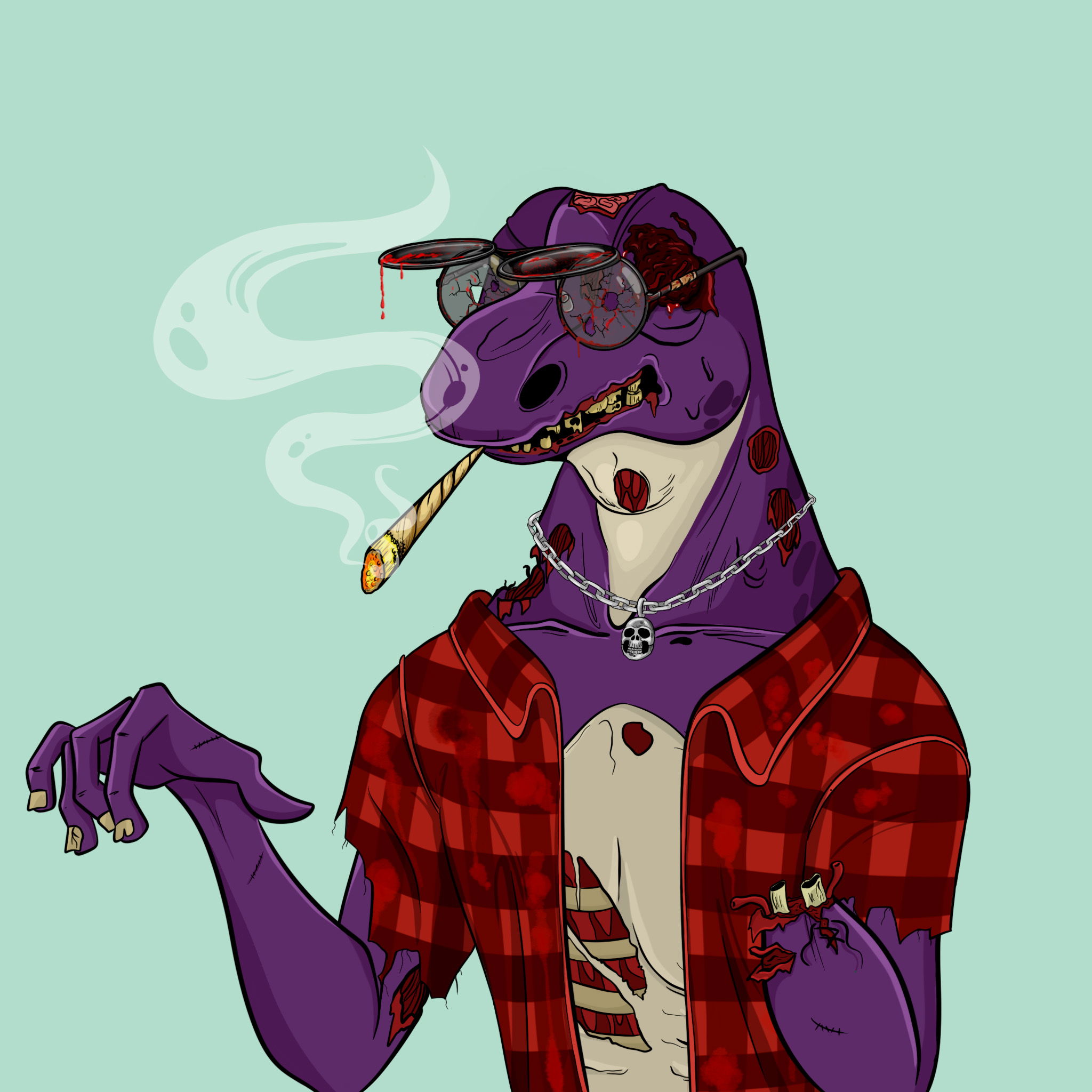 MvZ Zombie #1647 NFT on Algorand