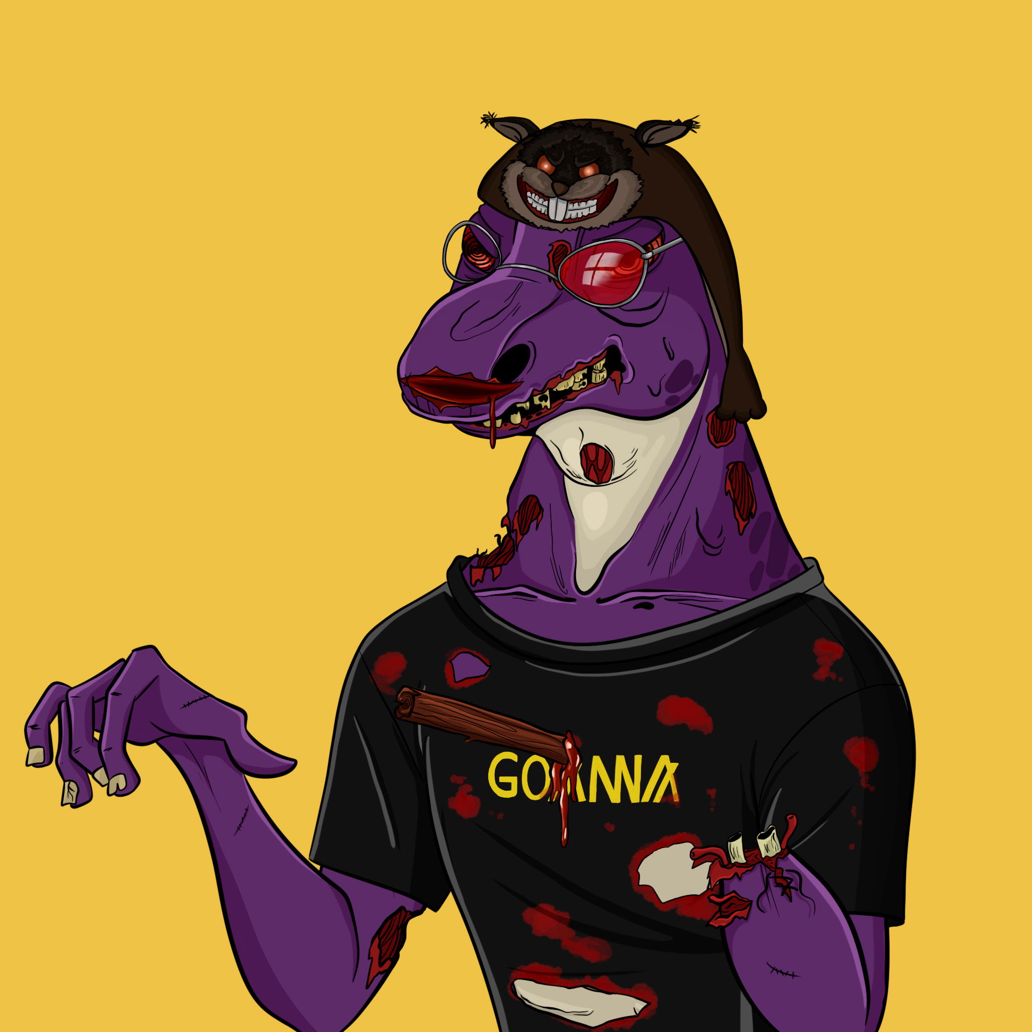 MvZ Zombie #1658 NFT on Algorand