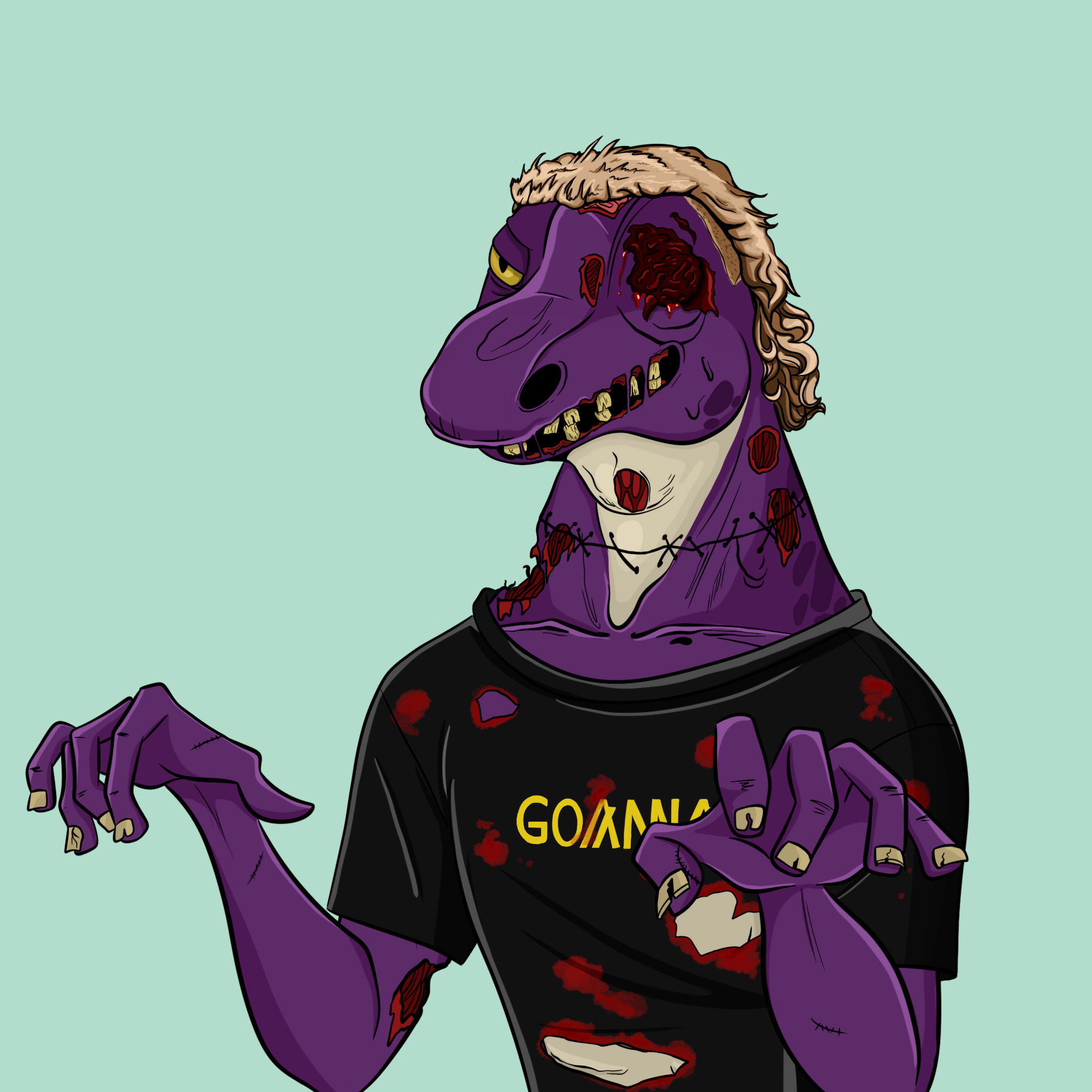 MvZ Zombie #2395 NFT on Algorand