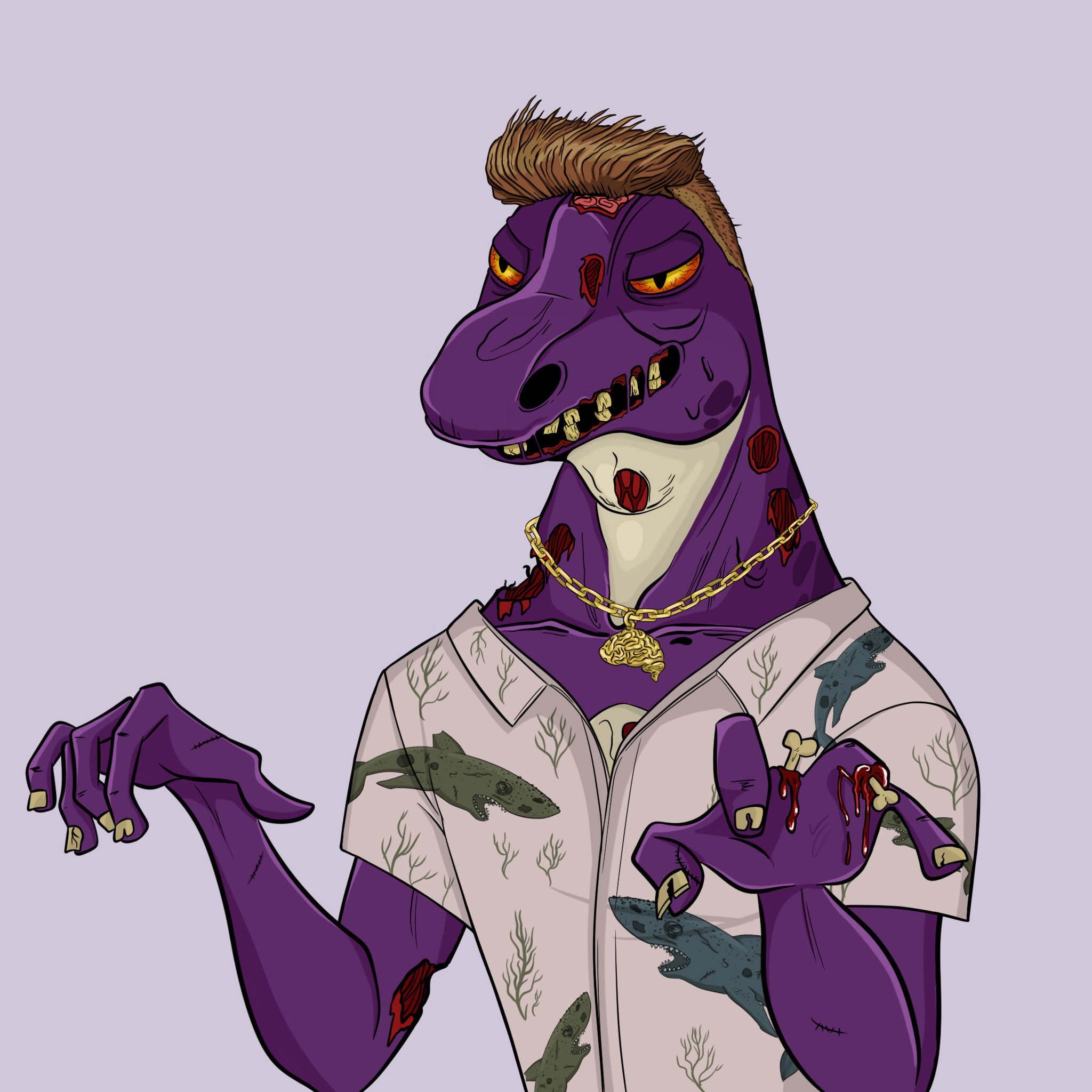 MvZ Zombie #2242 NFT on Algorand