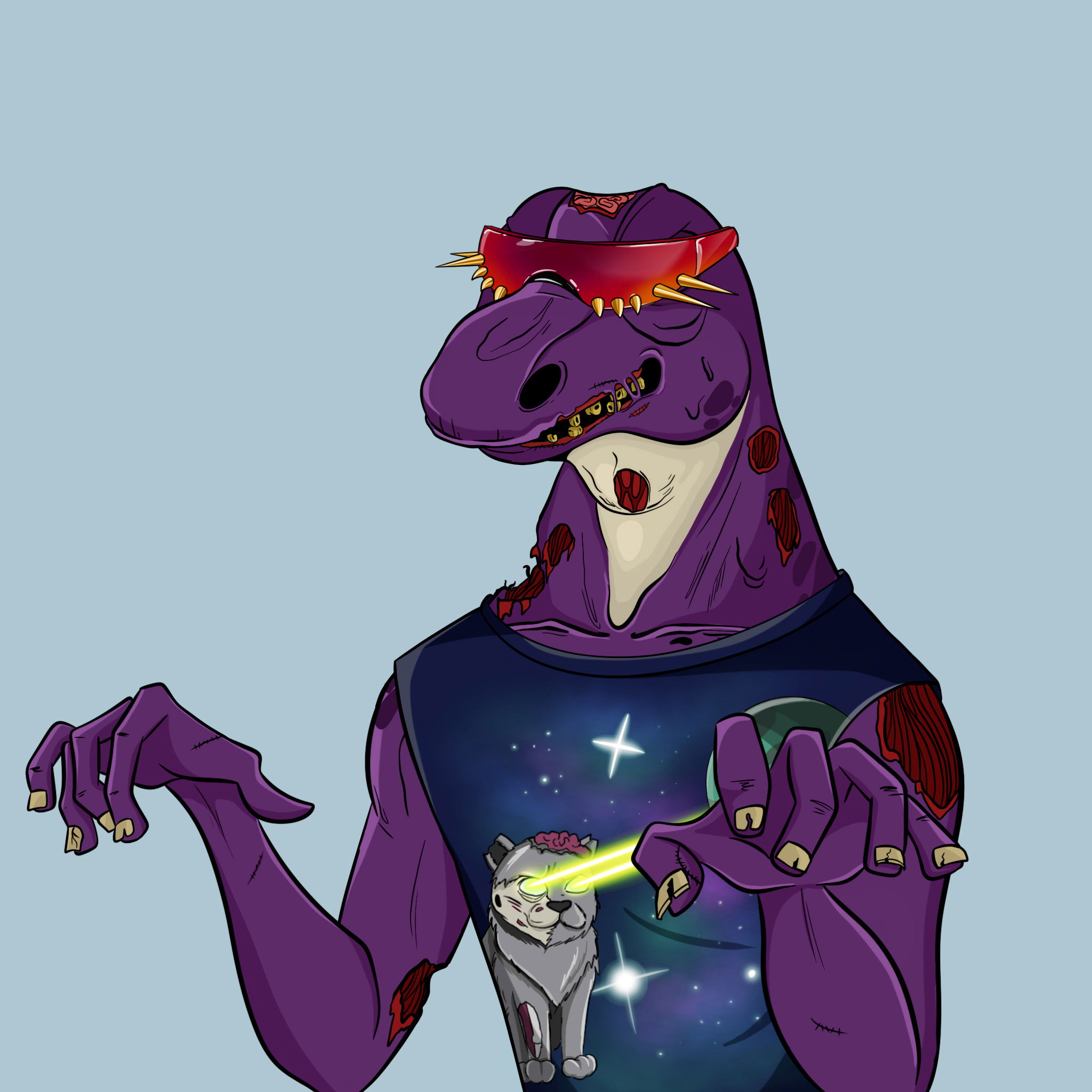 MvZ Zombie #0186 NFT on Algorand