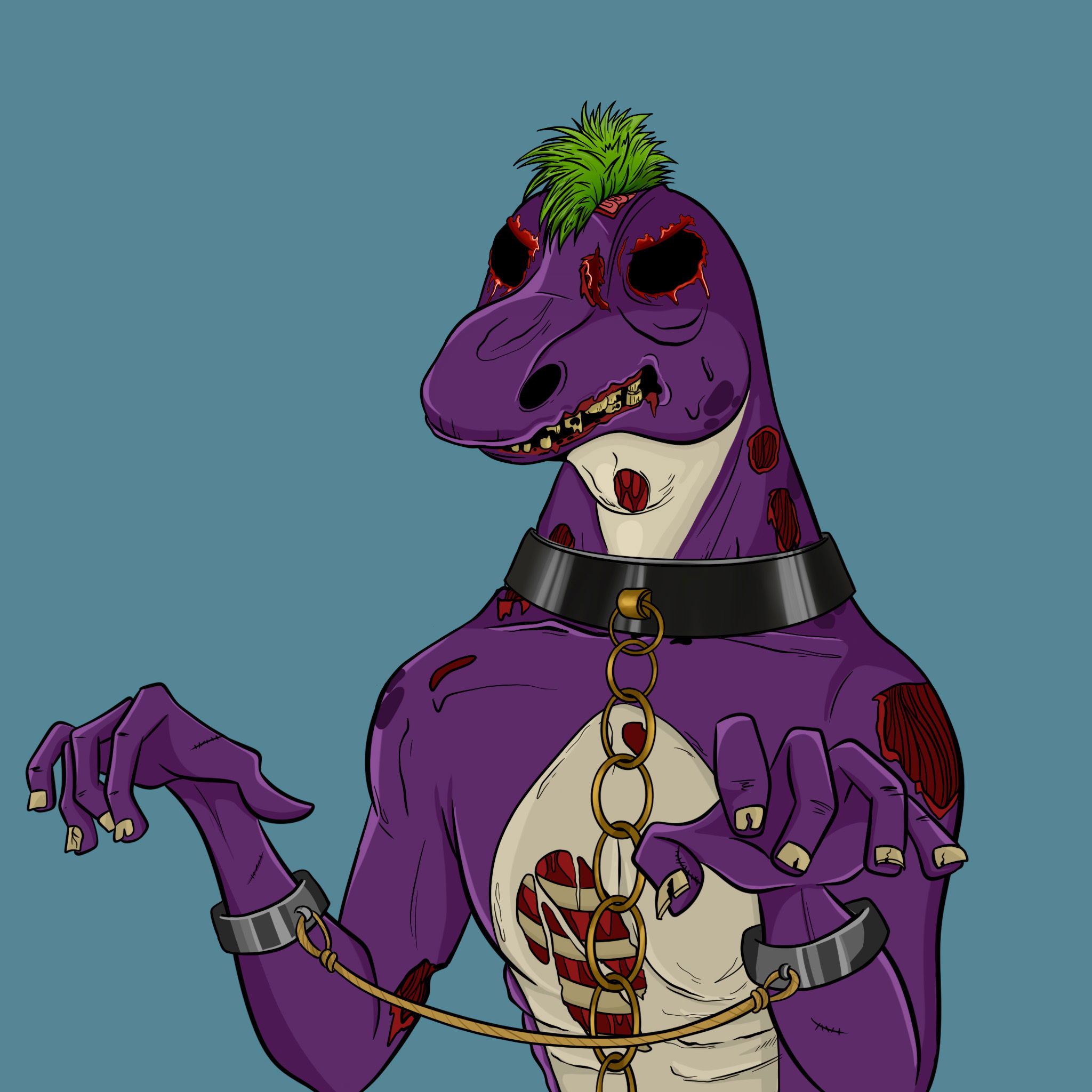 MvZ Zombie #1967 NFT on Algorand