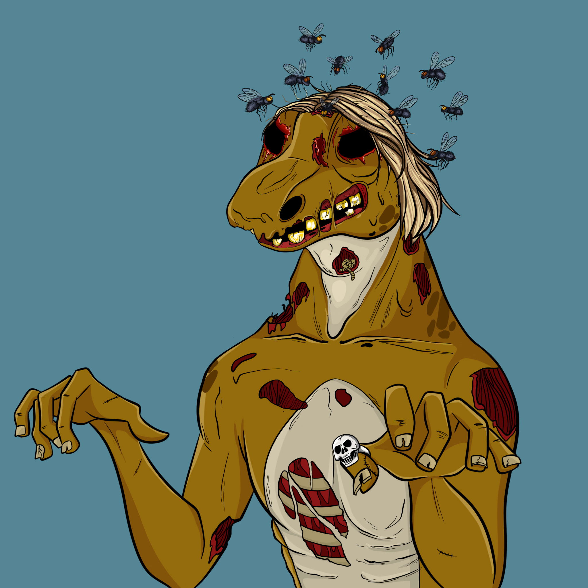 MvZ Zombie #1259 NFT on Algorand