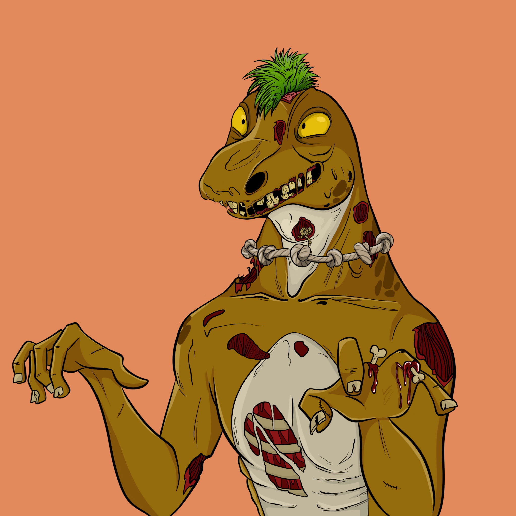 MvZ Zombie #2583 NFT on Algorand