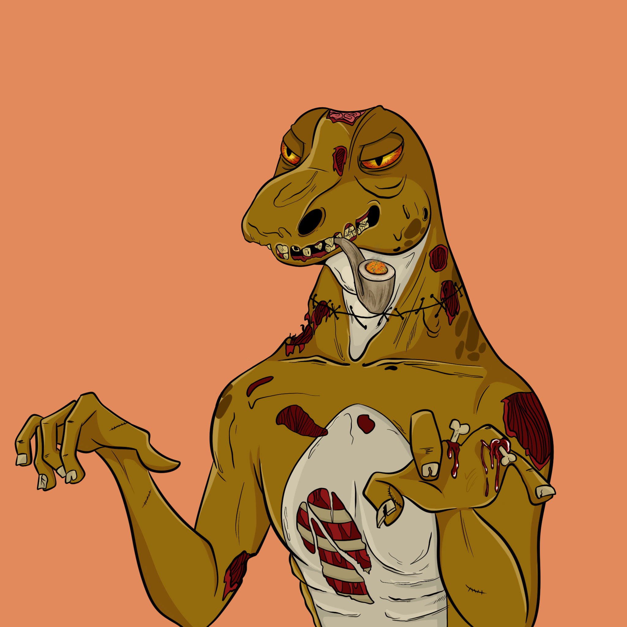 MvZ Zombie #2666 NFT on Algorand