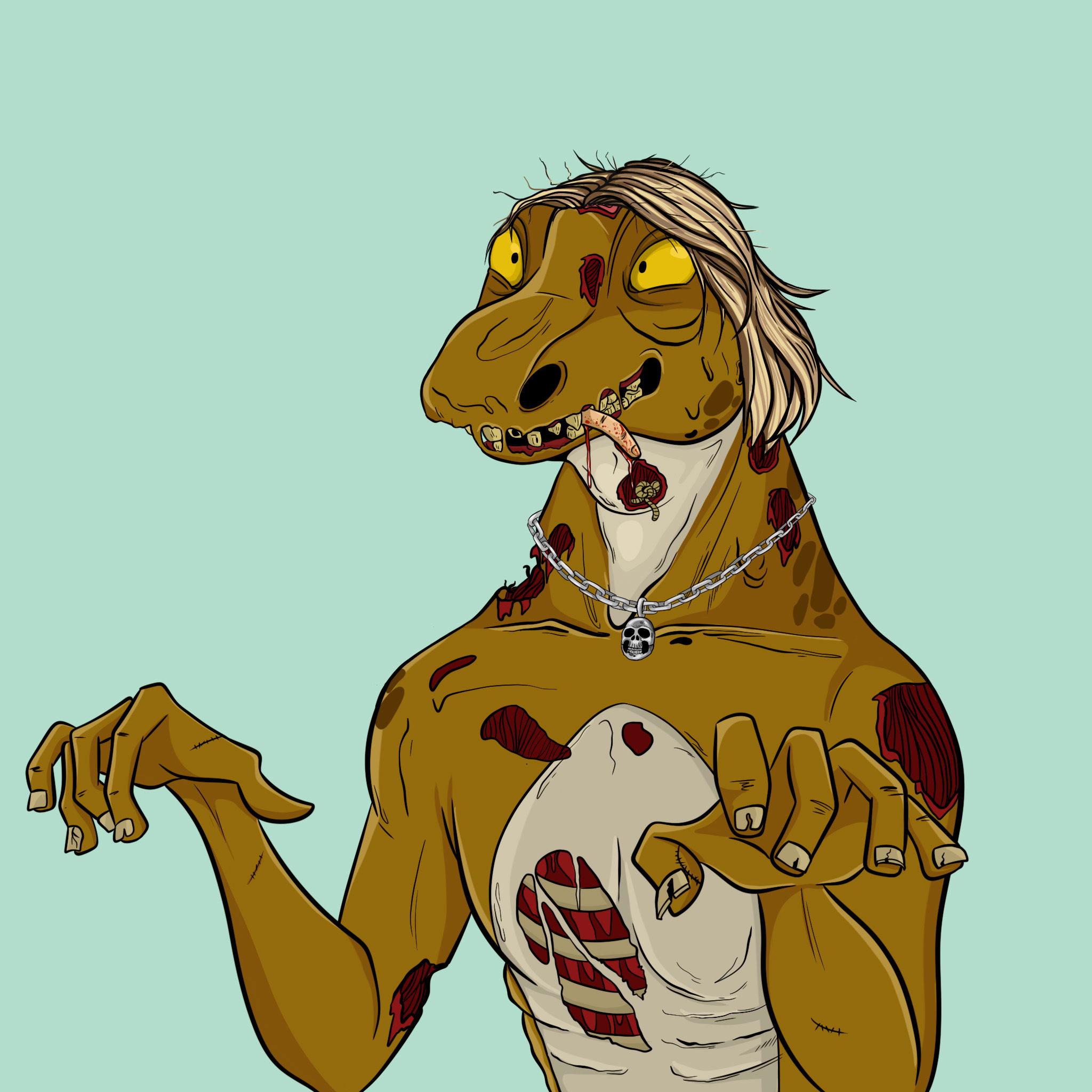 MvZ Zombie #1911 NFT on Algorand