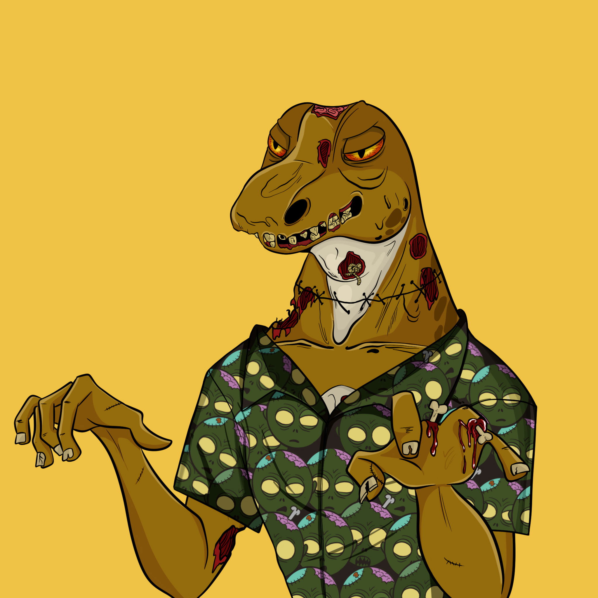 MvZ Zombie #0827 NFT on Algorand