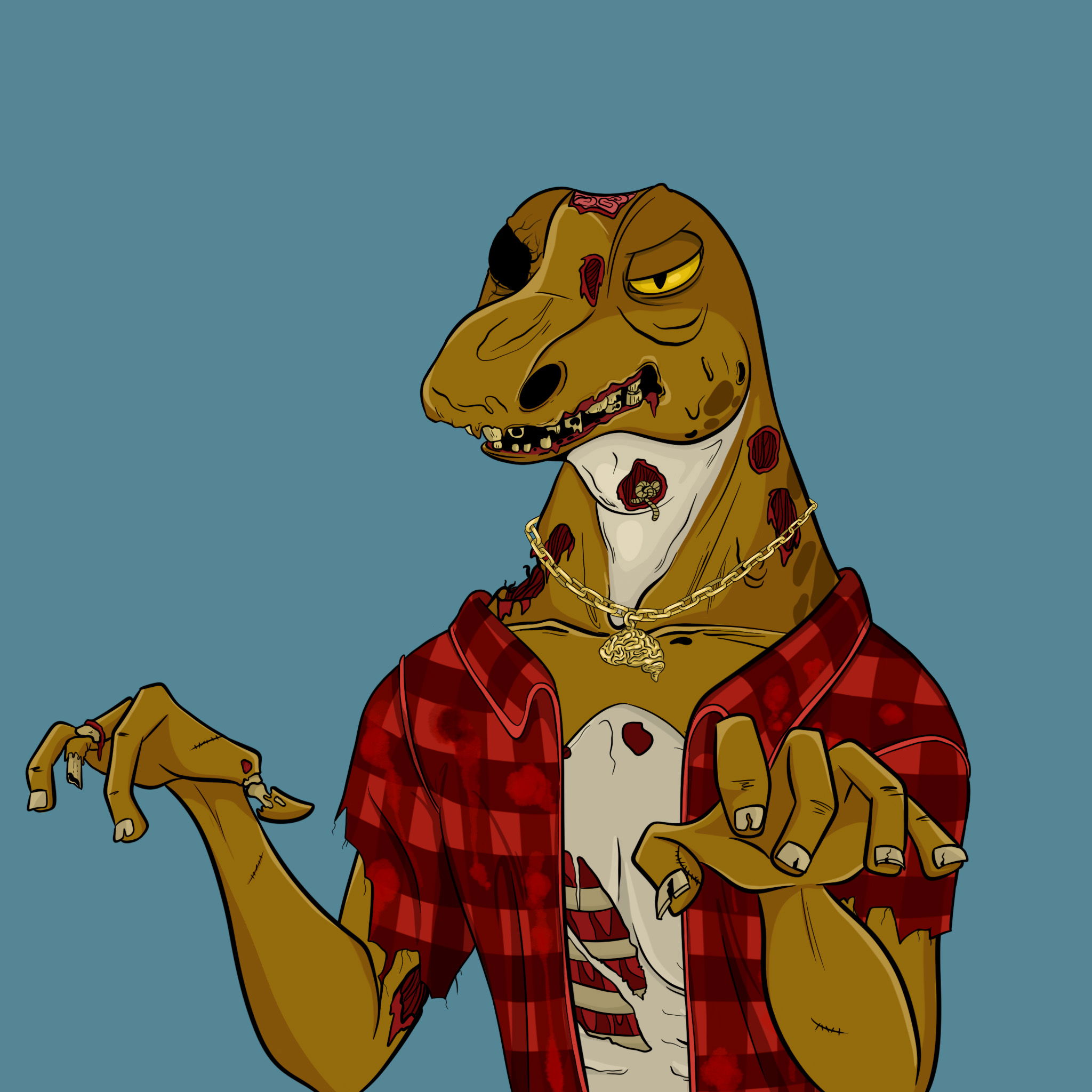 MvZ Zombie #1760 NFT on Algorand