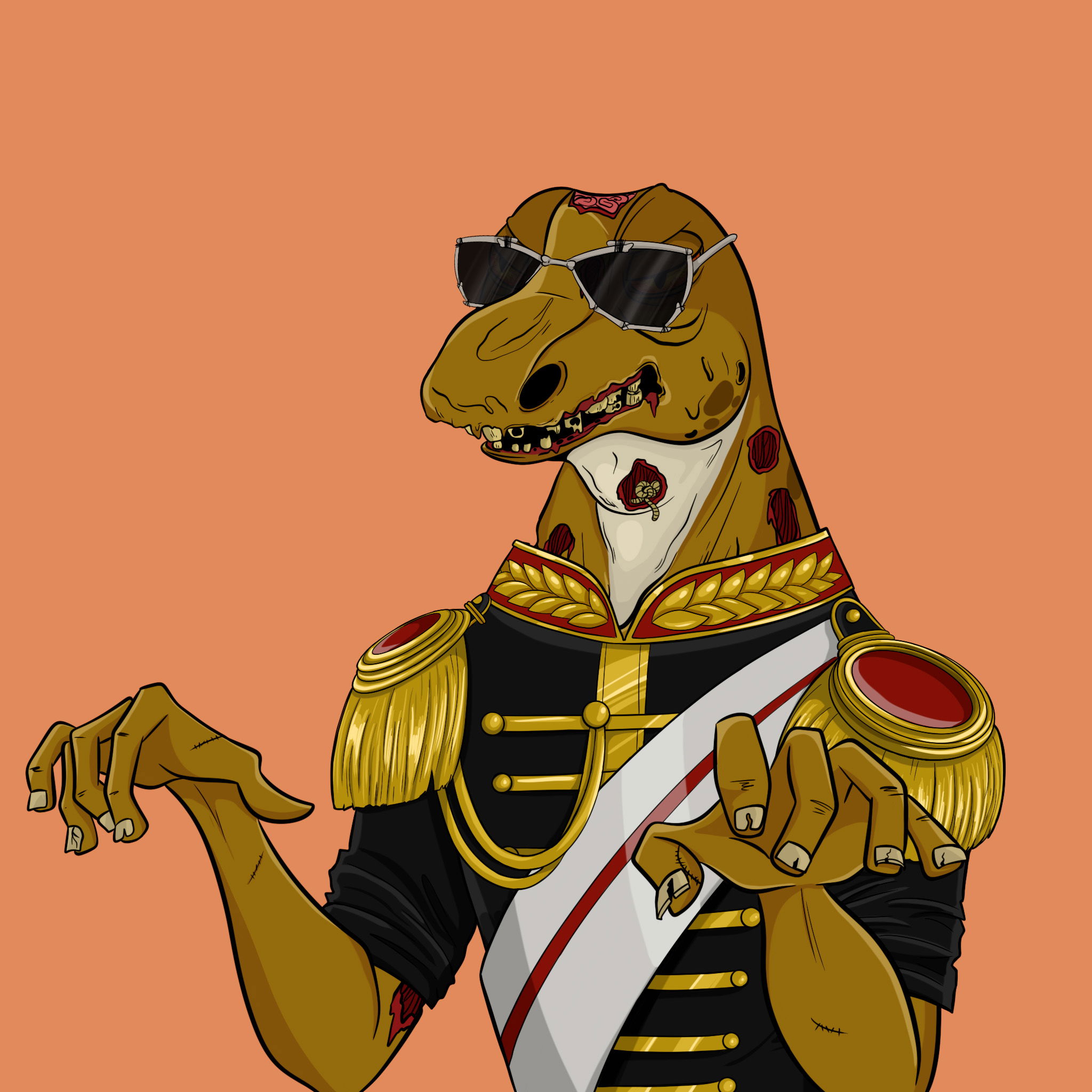 MvZ Zombie #2582 NFT on Algorand