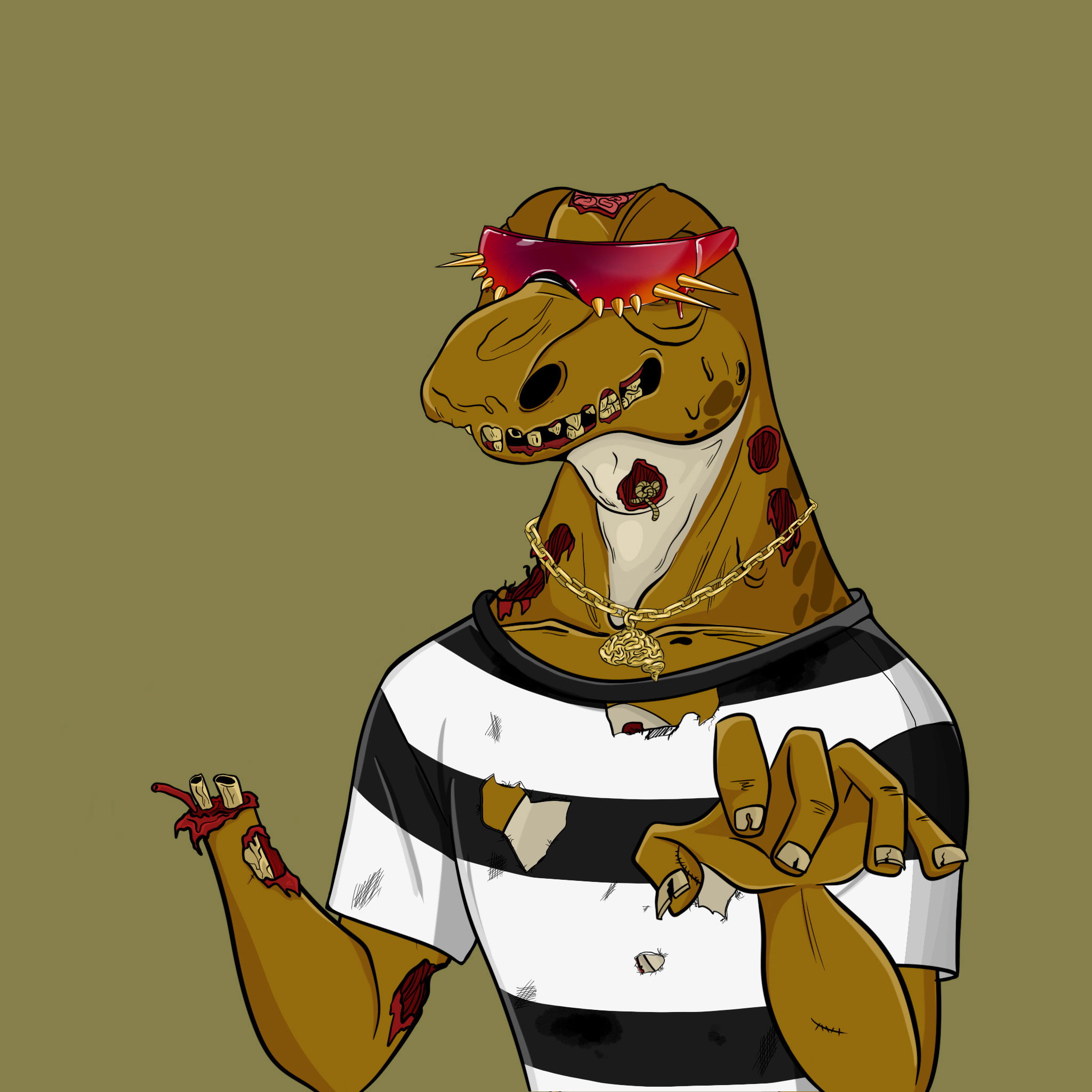 MvZ Zombie #2571 NFT on Algorand