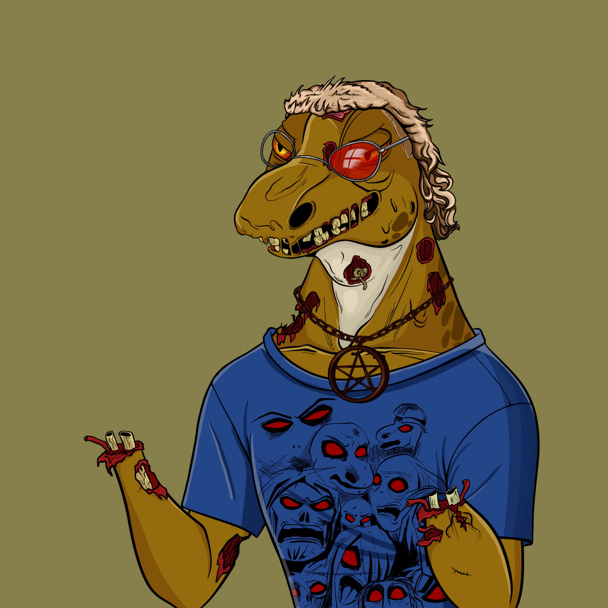 MvZ Zombie #1449 NFT on Algorand