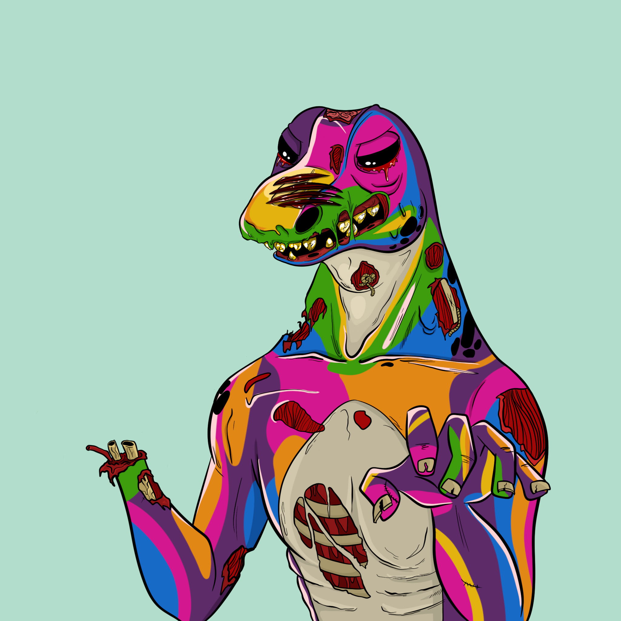 MvZ Zombie #2767 NFT on Algorand