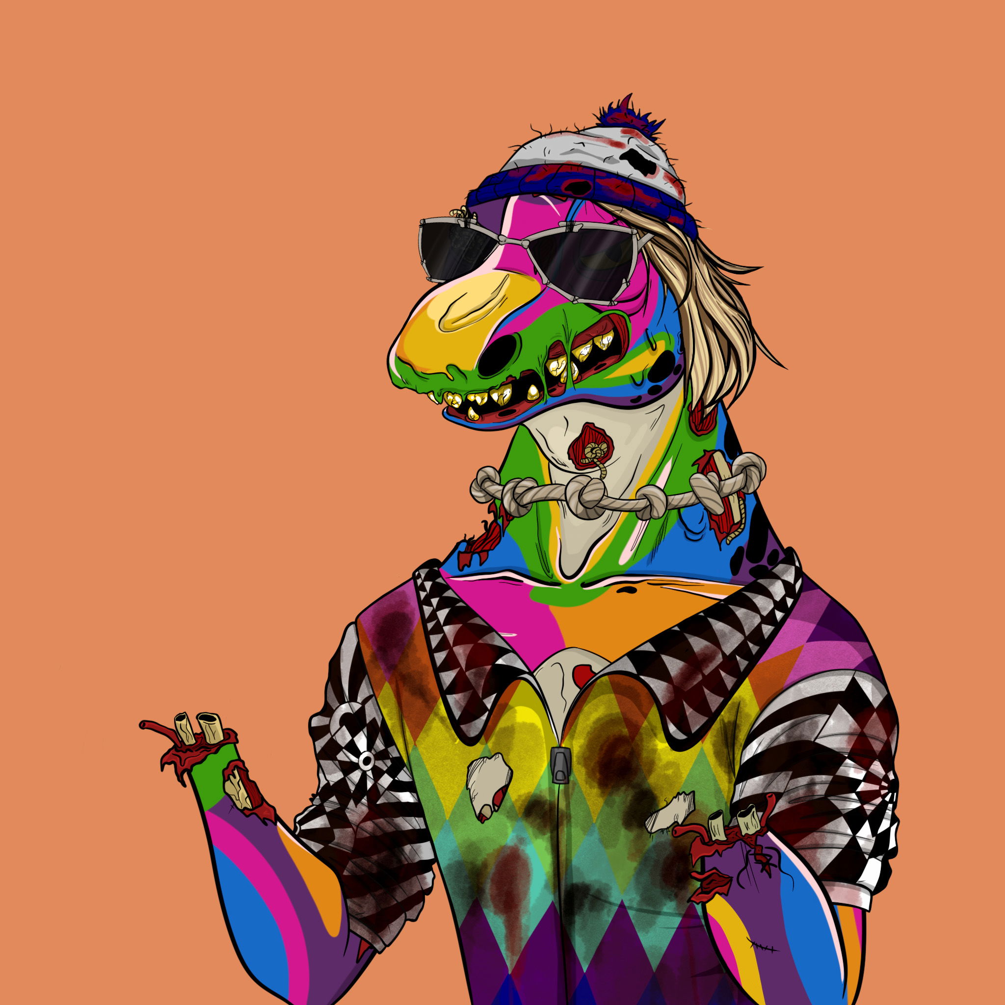 MvZ Zombie #1265 NFT on Algorand