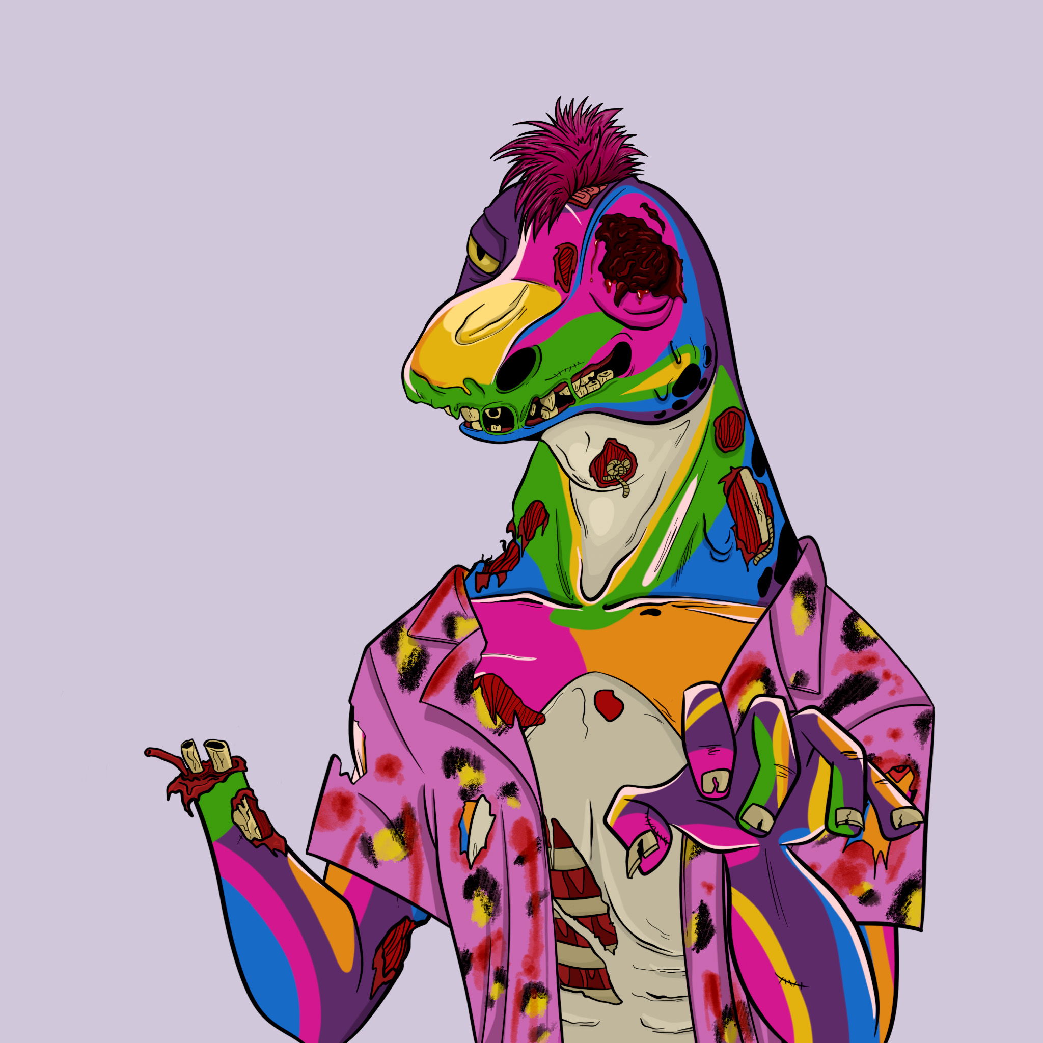 MvZ Zombie #0990 NFT on Algorand