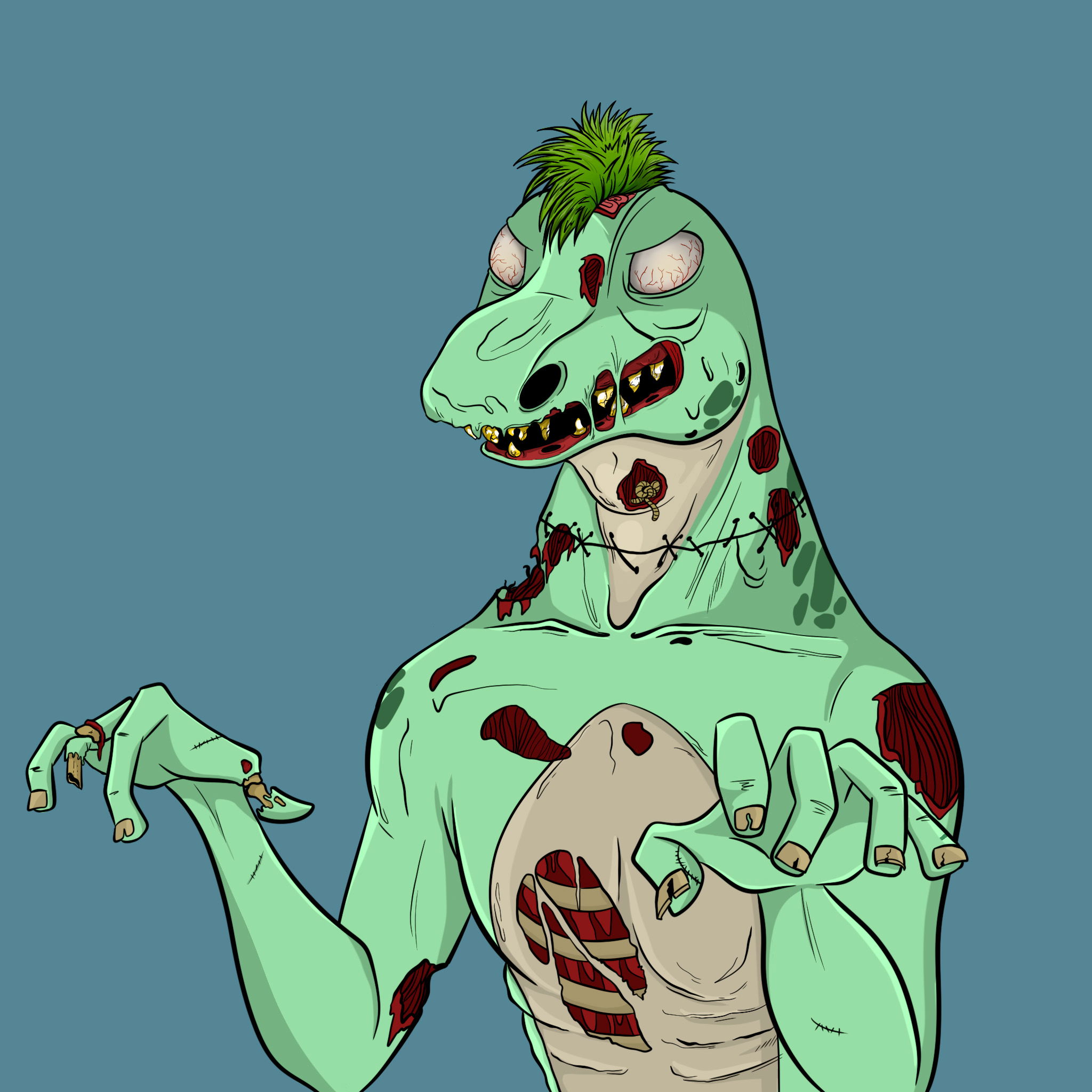 MvZ Zombie #1612 NFT on Algorand