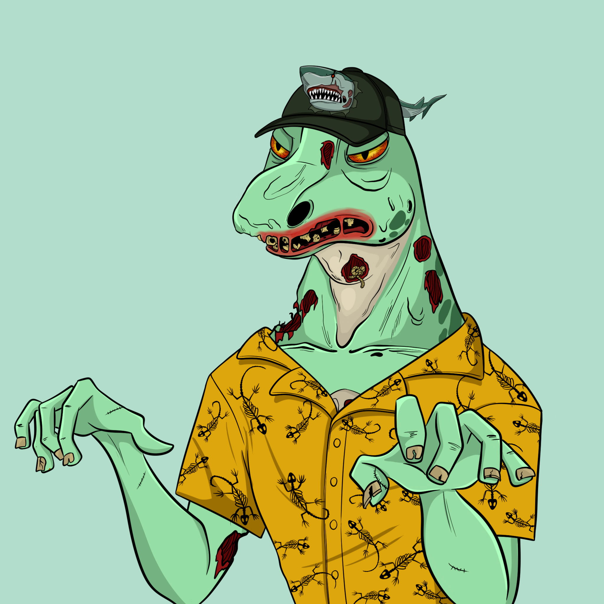 MvZ Zombie #2149 NFT on Algorand