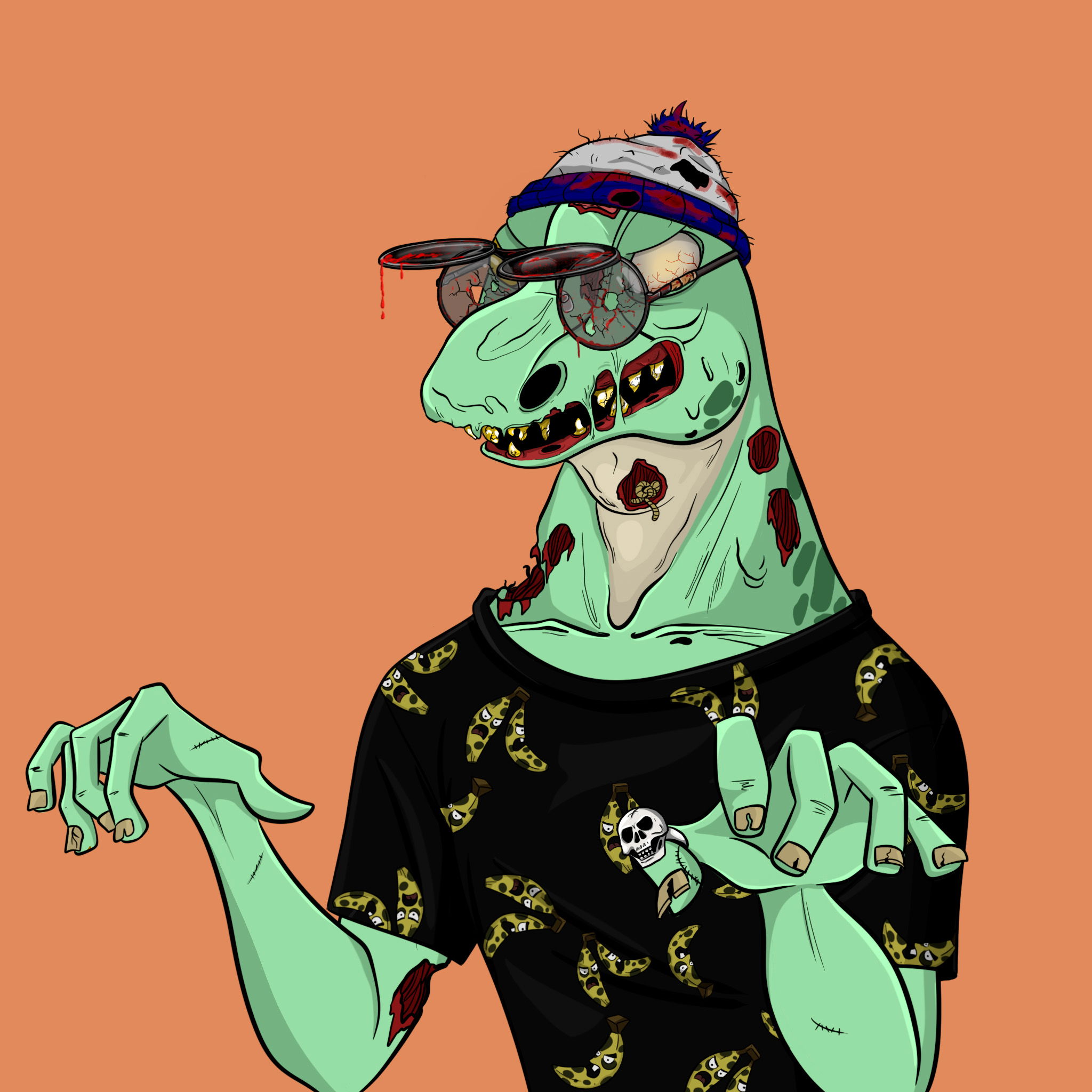 MvZ Zombie #0498 NFT on Algorand