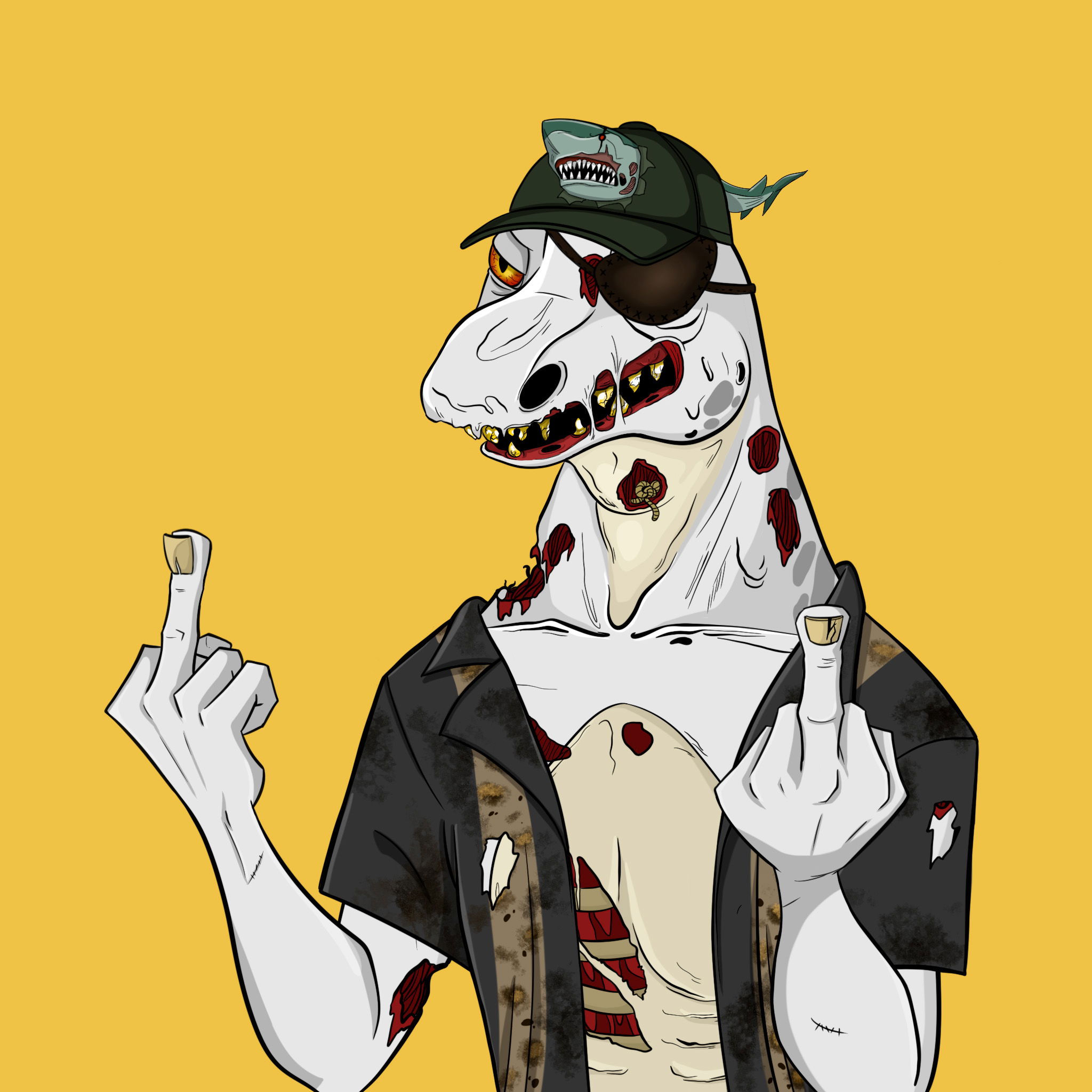 MvZ Zombie #1960 NFT on Algorand