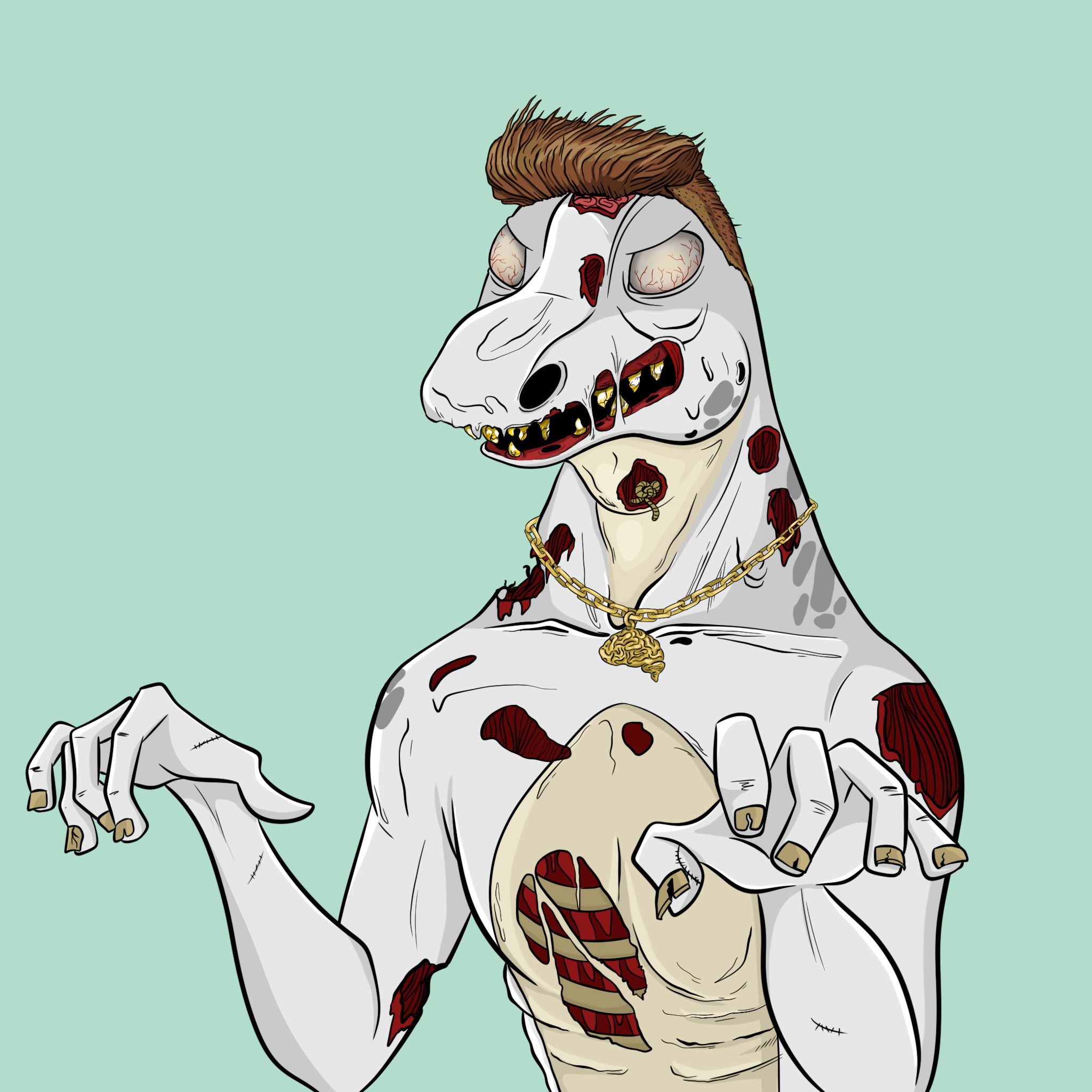 MvZ Zombie #0525 NFT on Algorand