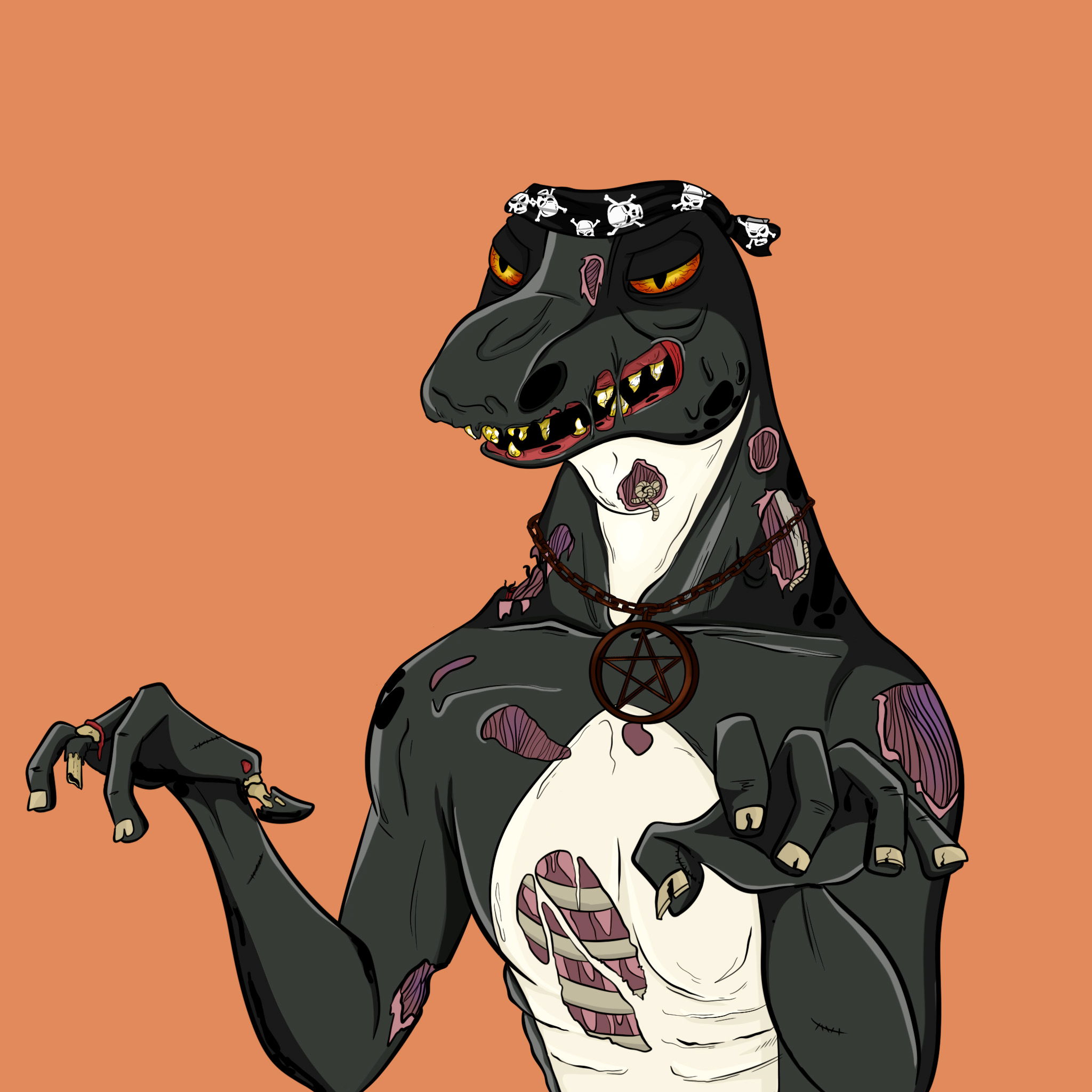 MvZ Zombie #2776 NFT on Algorand