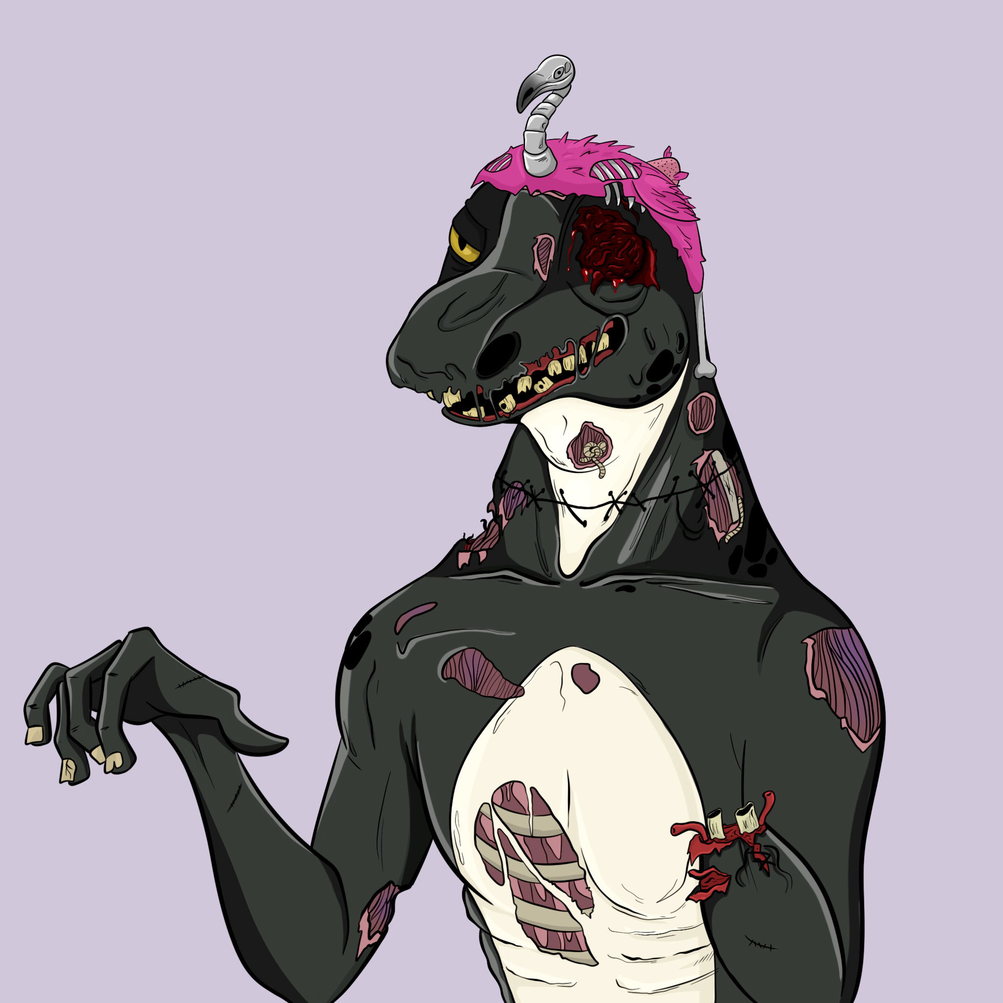 MvZ Zombie #2449 NFT on Algorand