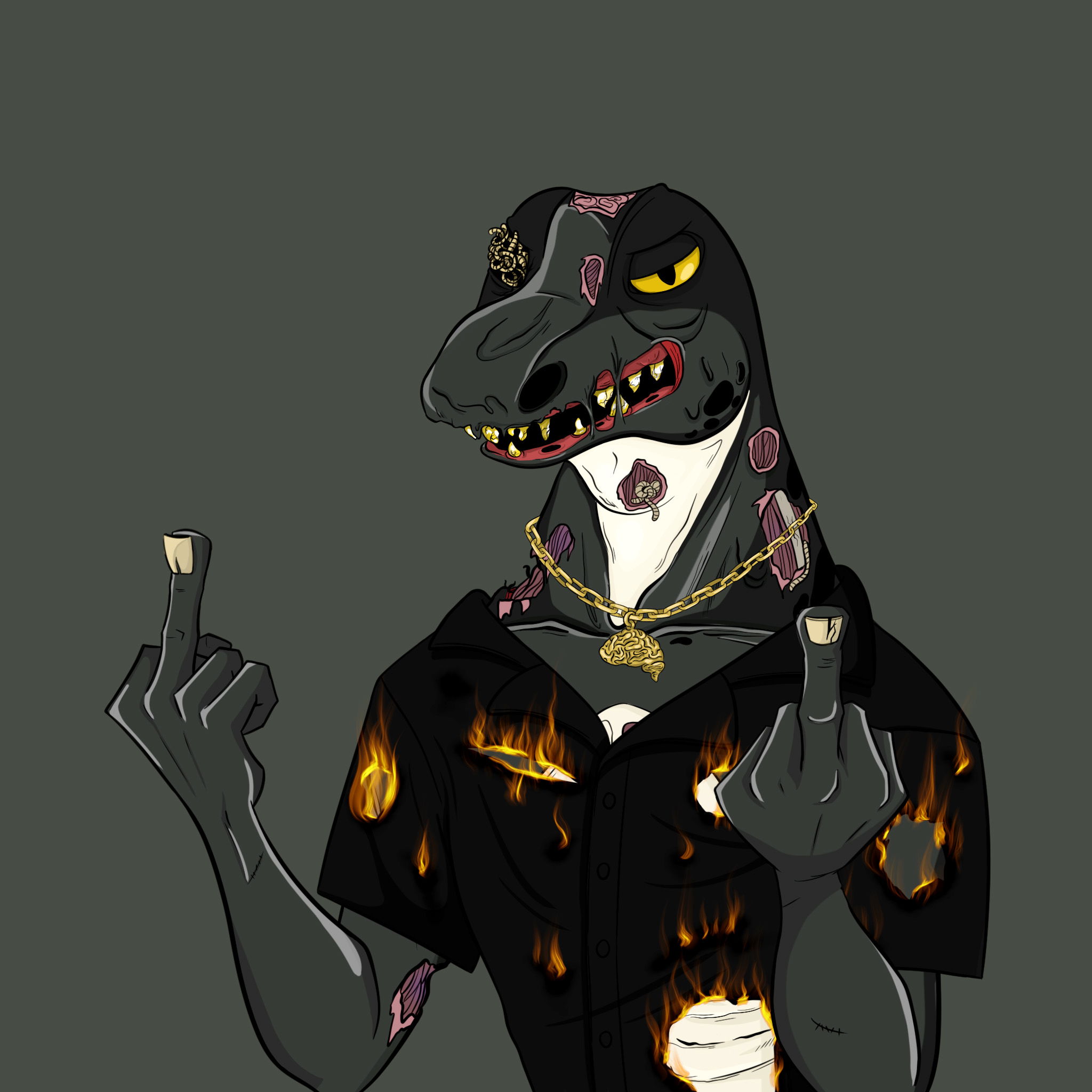 MvZ Zombie #2724 NFT on Algorand