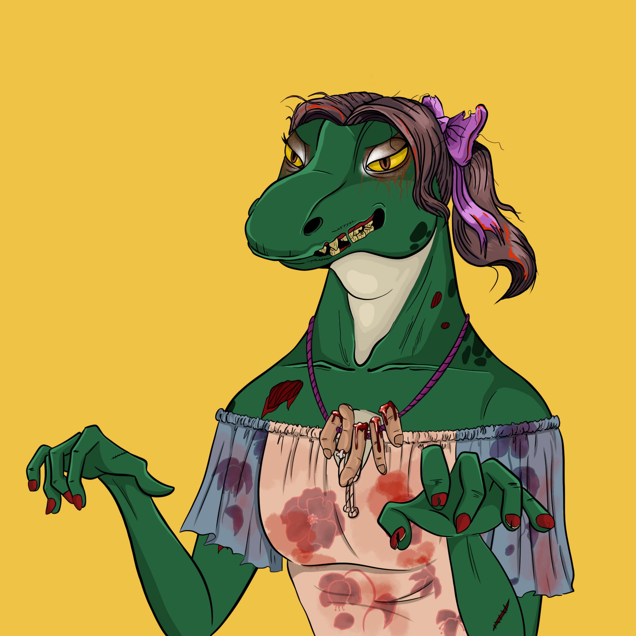 MvZ Zombie #2162 NFT on Algorand