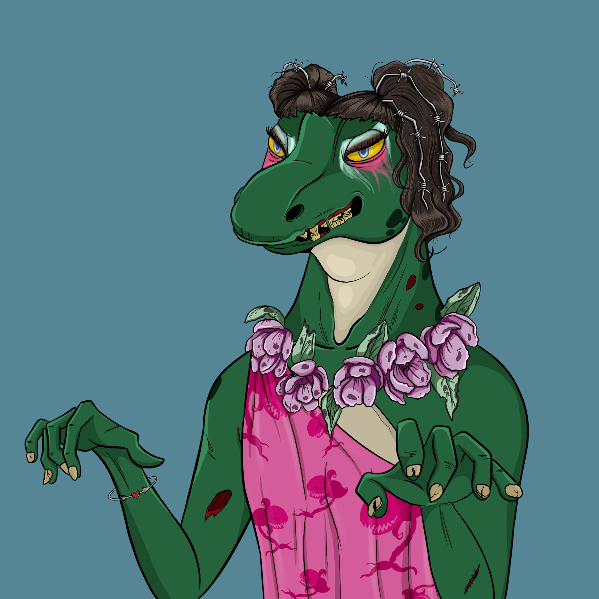 MvZ Zombie #2265 NFT on Algorand