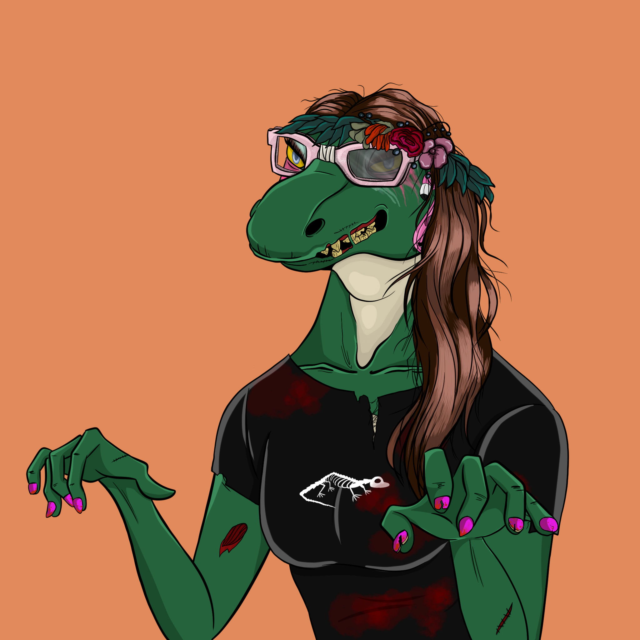 MvZ Zombie #2658 NFT on Algorand