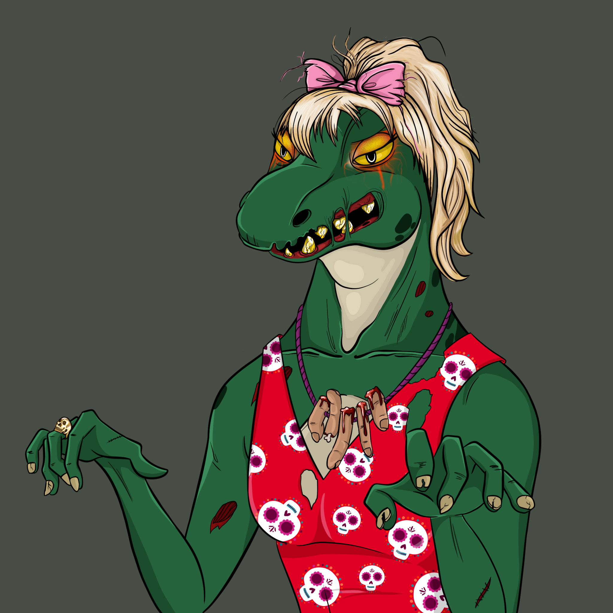 MvZ Zombie #1264 NFT on Algorand