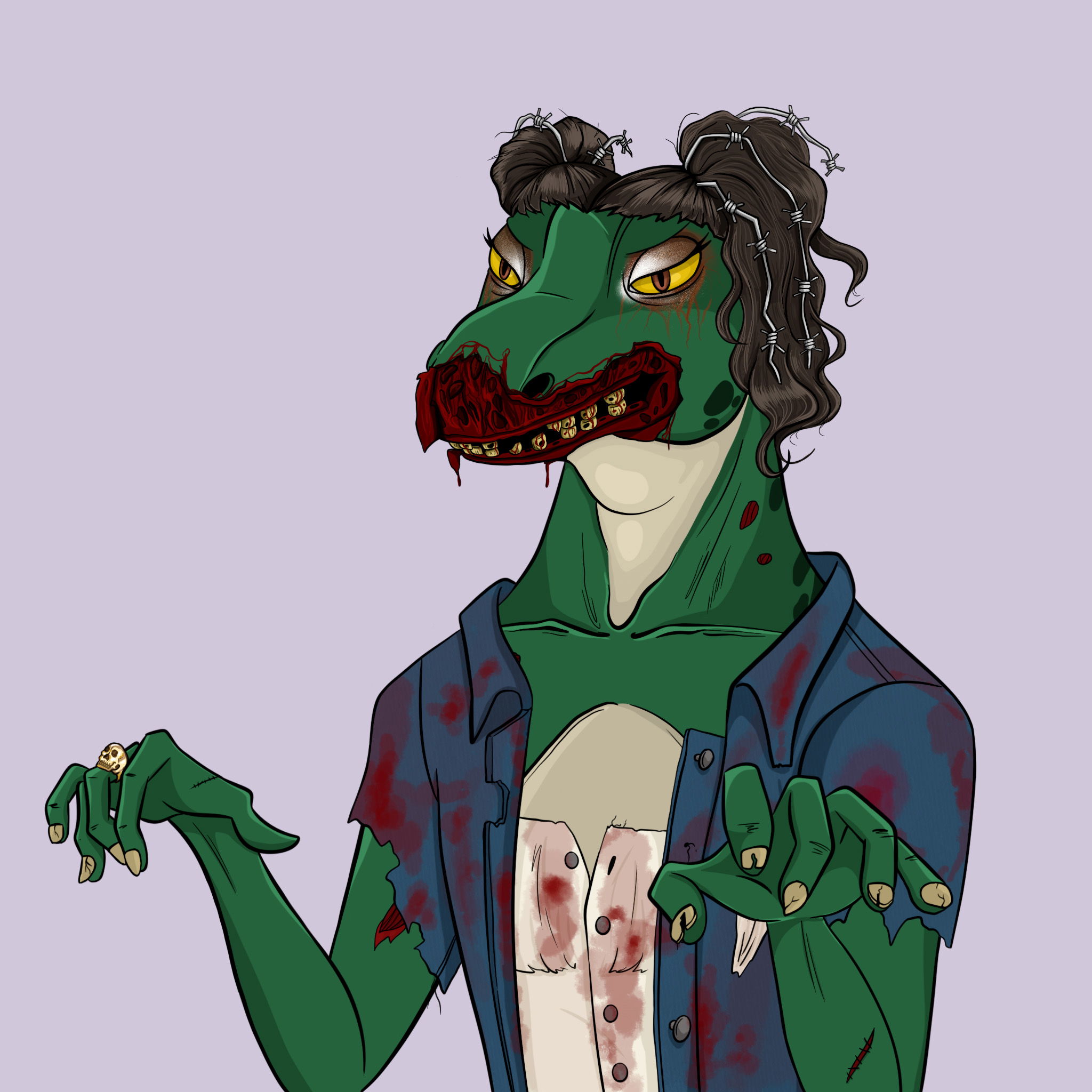 MvZ Zombie #1806 NFT on Algorand