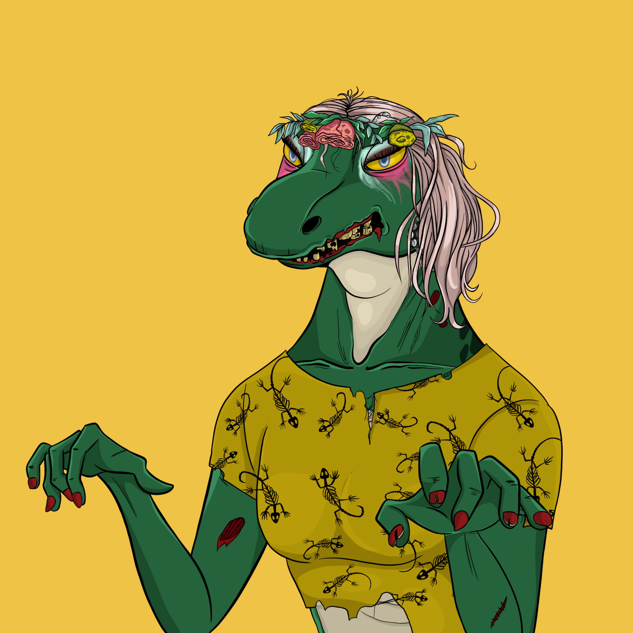 MvZ Zombie #2448 NFT on Algorand