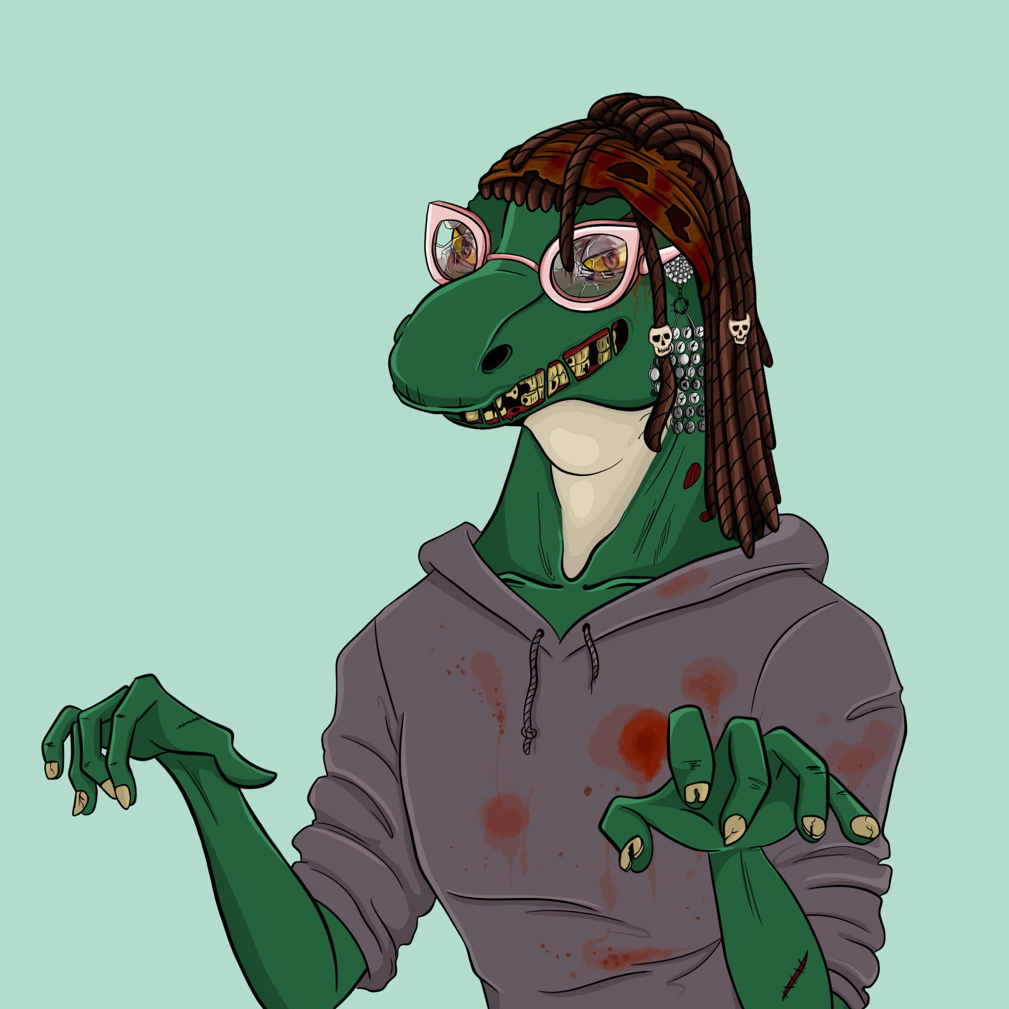 MvZ Zombie #2199 NFT on Algorand