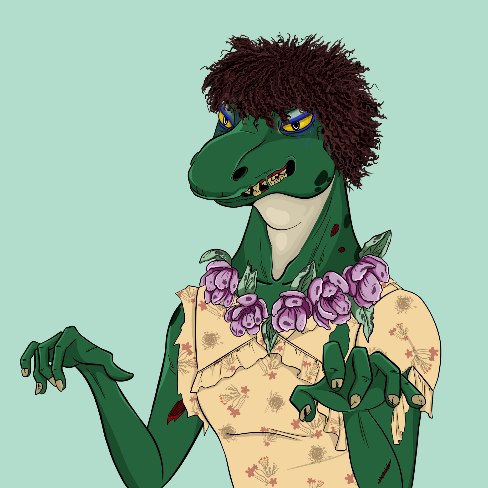 MvZ Zombie #2619 NFT on Algorand