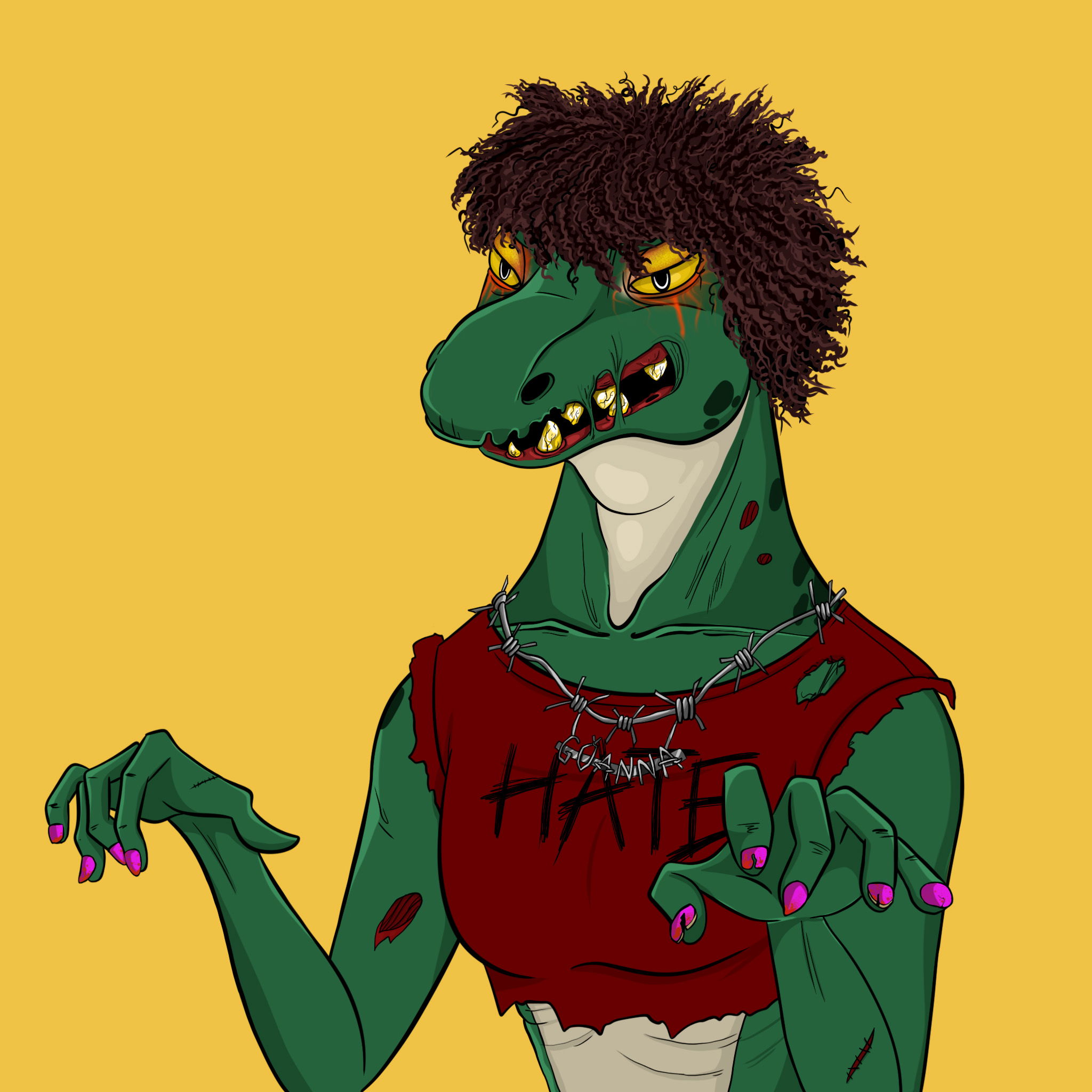 MvZ Zombie #2564 NFT on Algorand