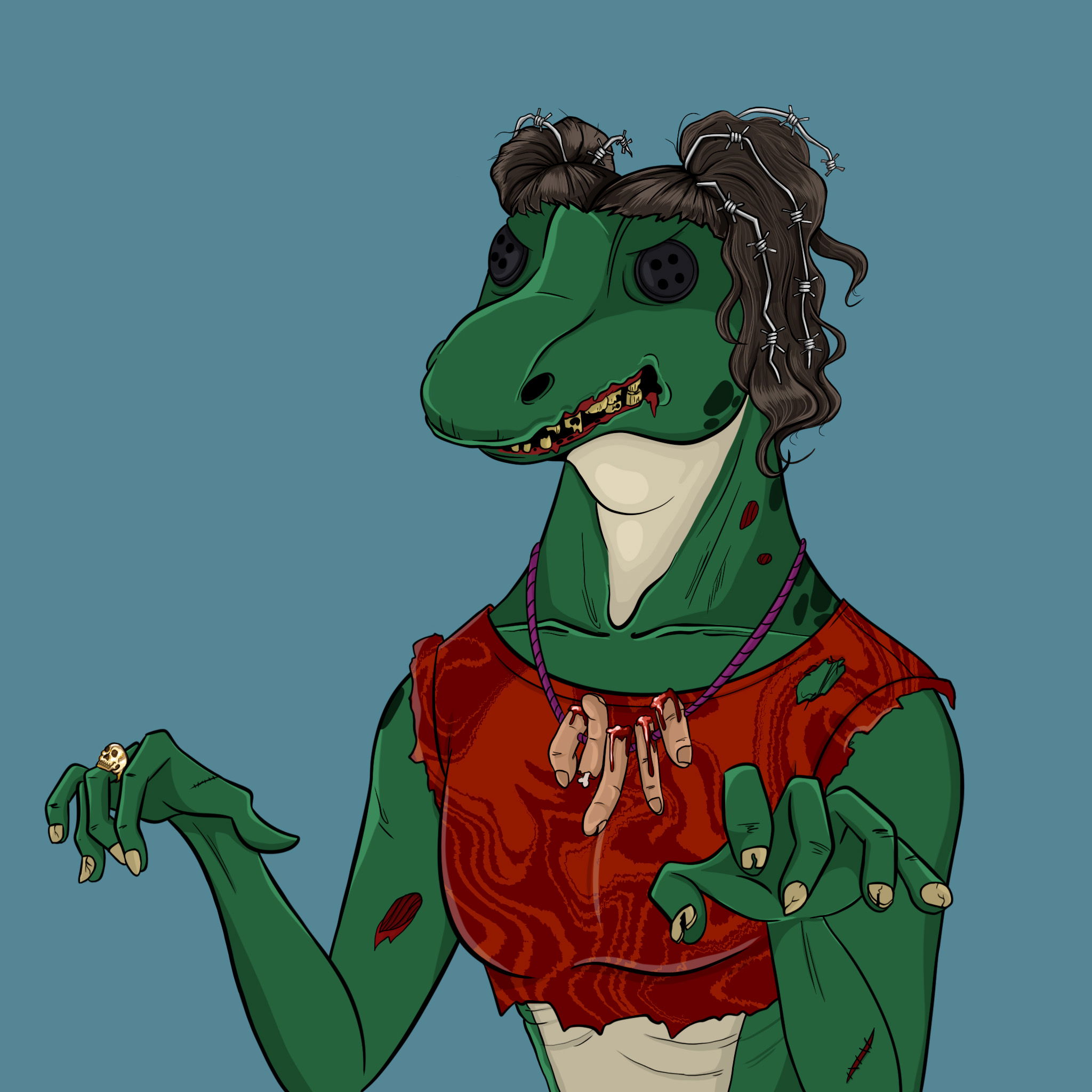 MvZ Zombie #2709 NFT on Algorand