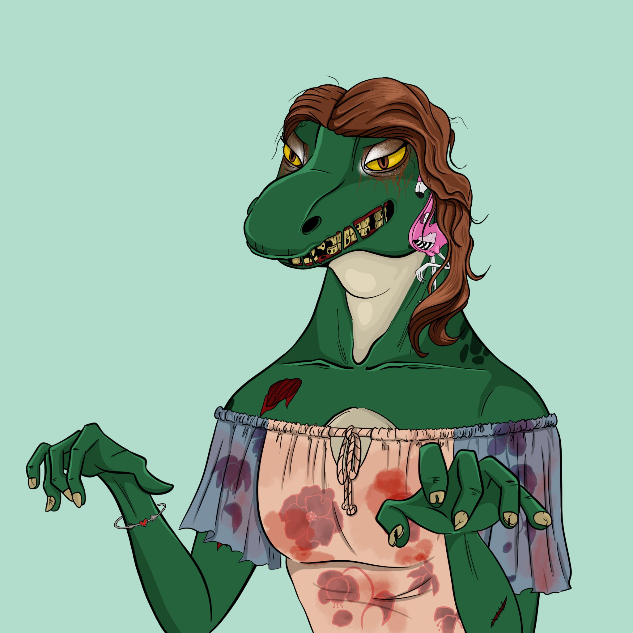 MvZ Zombie #2547 NFT on Algorand