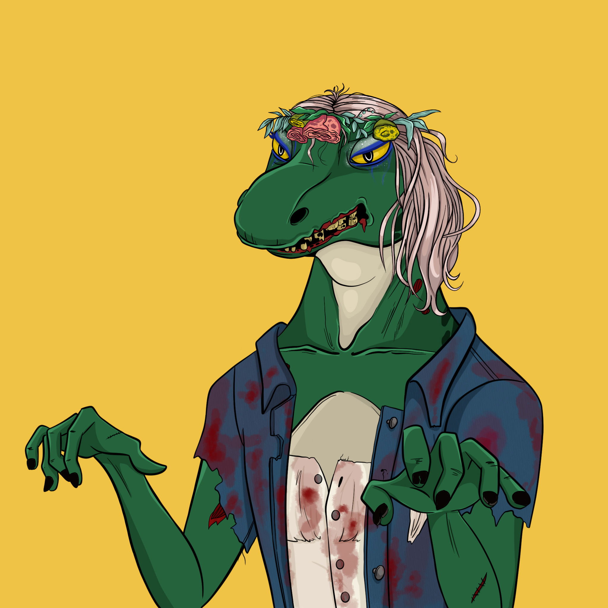 MvZ Zombie #2710 NFT on Algorand